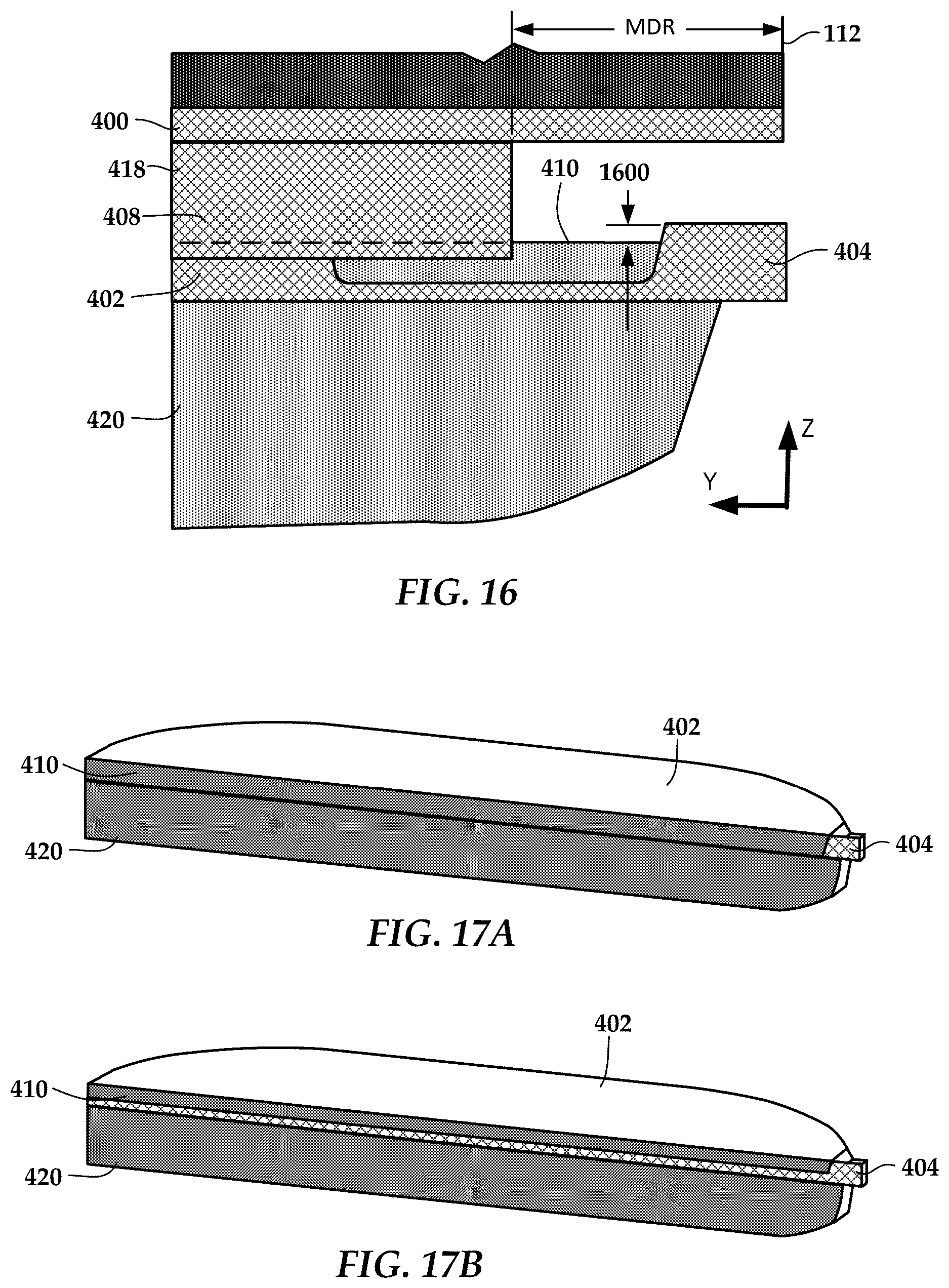 Patent US12614561 Figure 8 – Energy-assisted recording near-field transducer with inlay to improve coupling efficiency