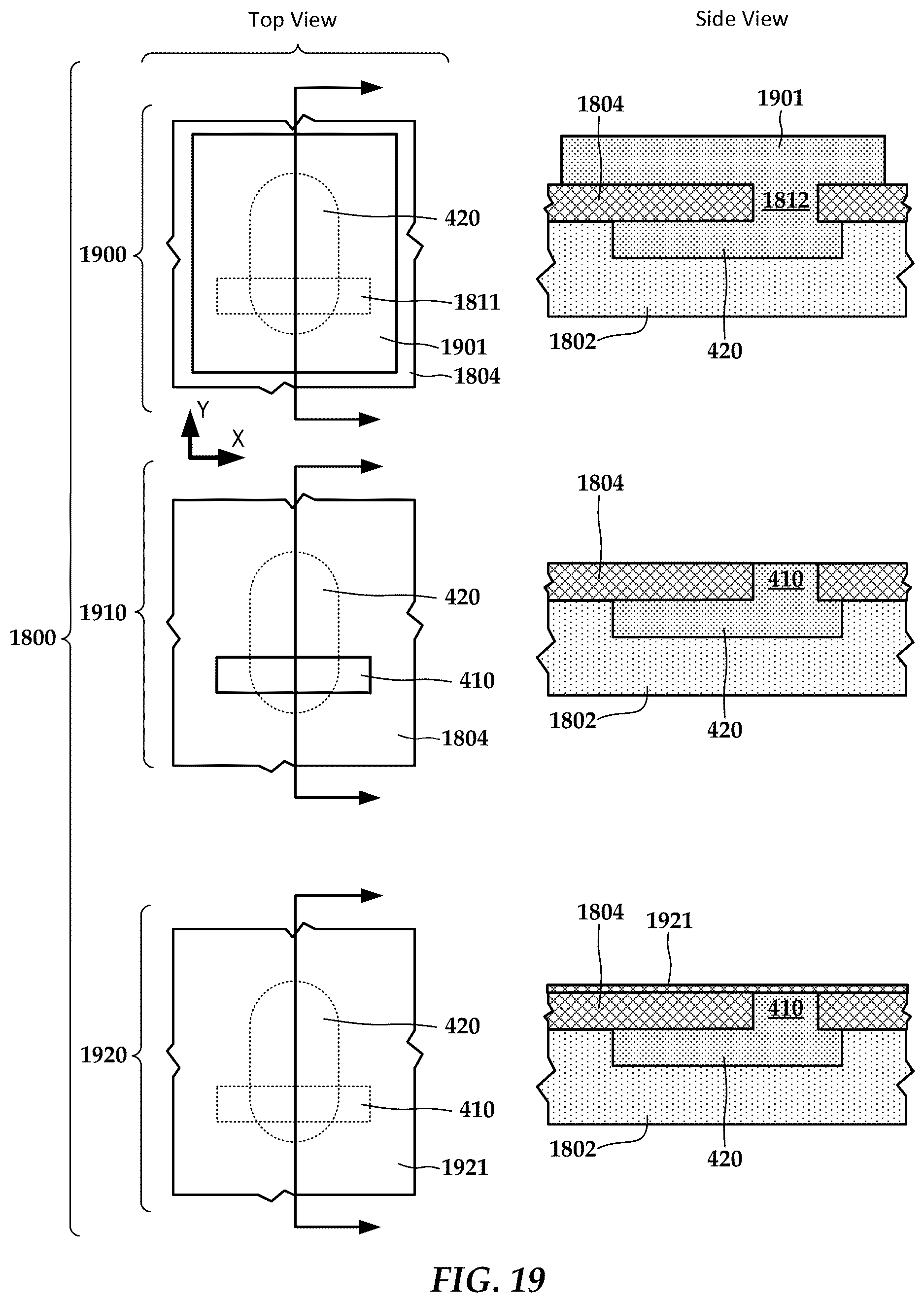 Patent US12614561 Figure 10 – Energy-assisted recording near-field transducer with inlay to improve coupling efficiency