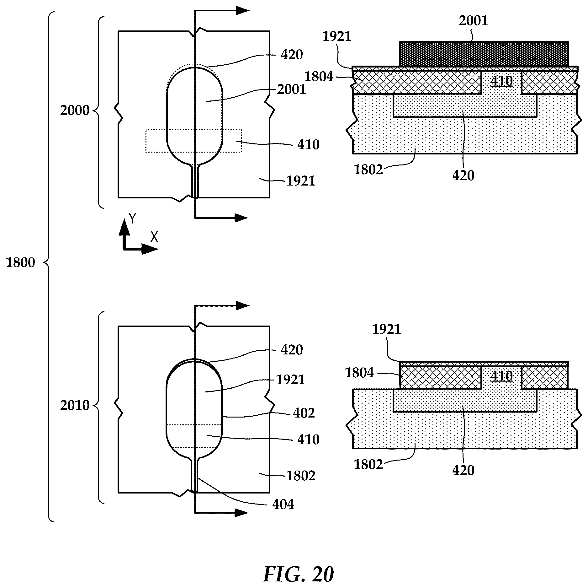 Patent US12614561 Figure 11 – Energy-assisted recording near-field transducer with inlay to improve coupling efficiency