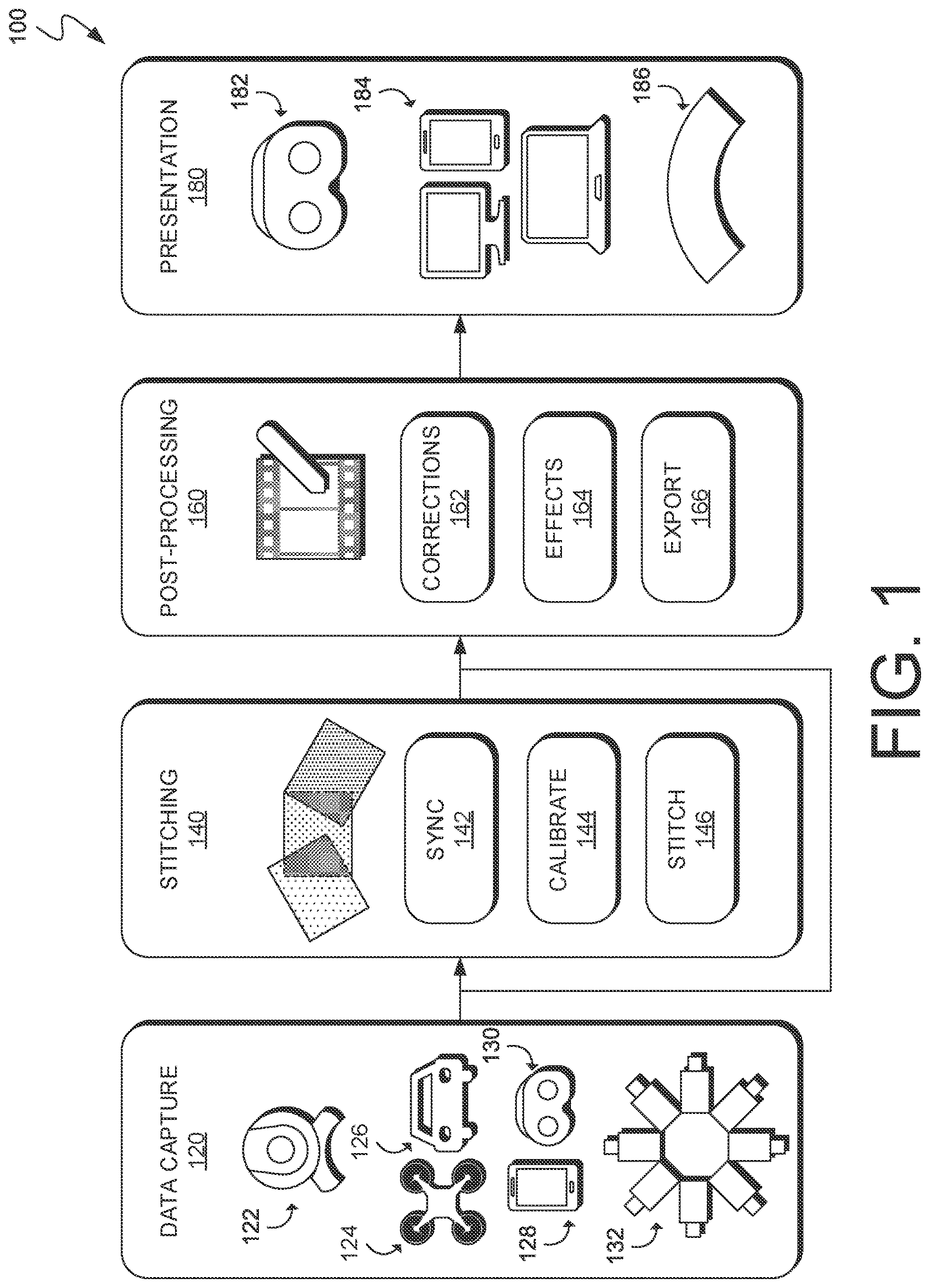 Patent US12614567 — Spherical video editing — Figure 1
