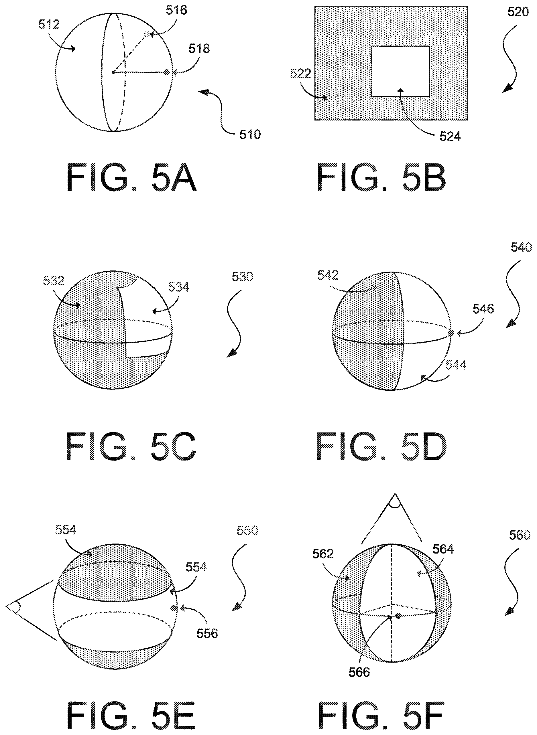 Patent US12614567 Figure 7 – Spherical video editing