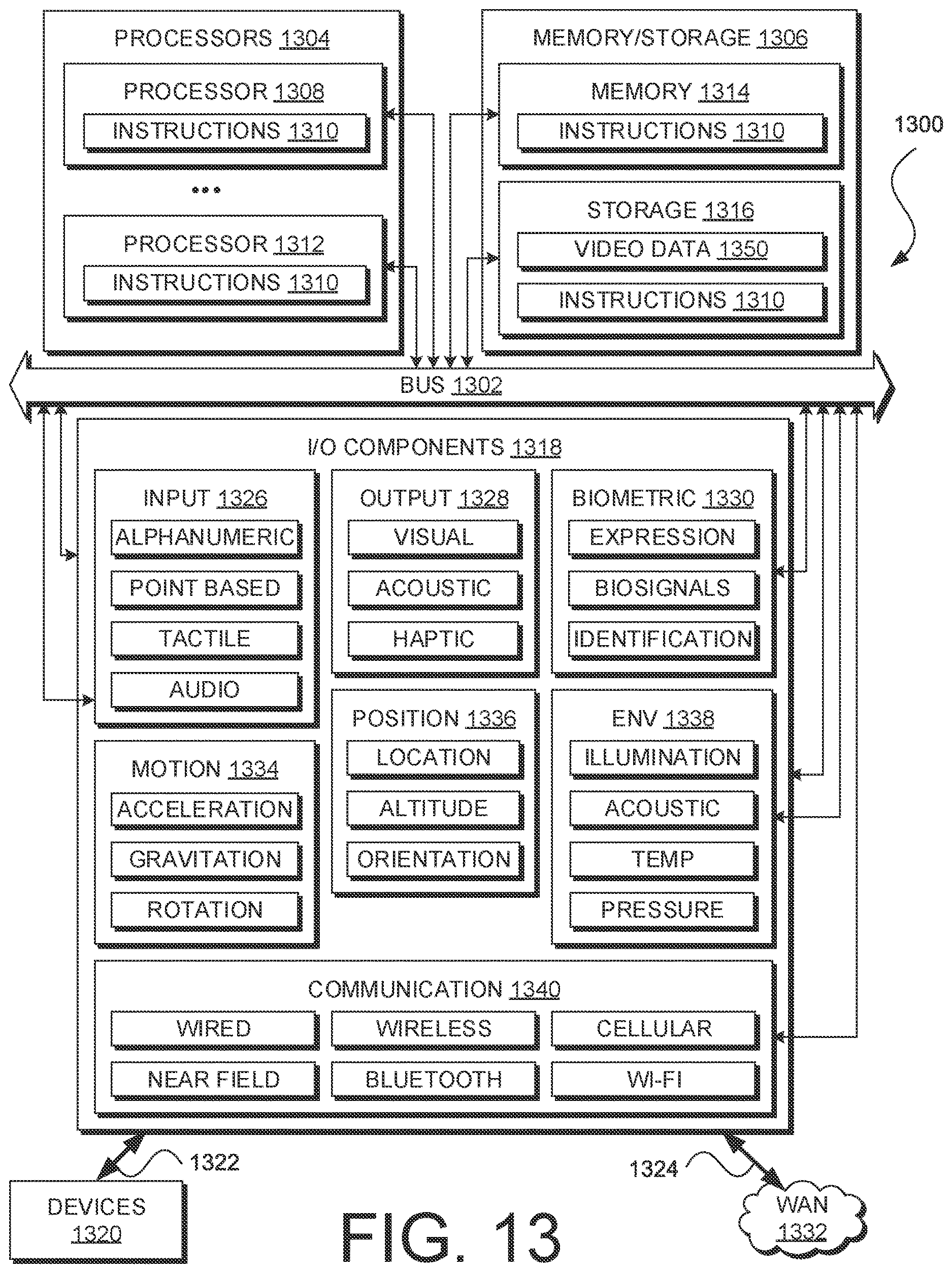Patent US12614567 Figure 15 – Spherical video editing