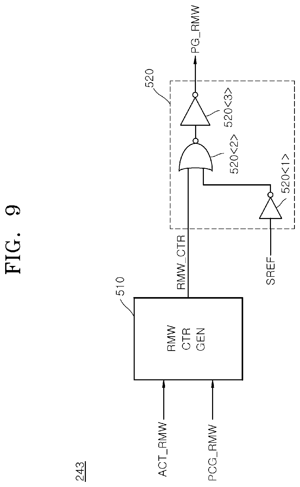 Patent US12614579 Figure 9 – Semiconductor system for performing read-modify-write operation