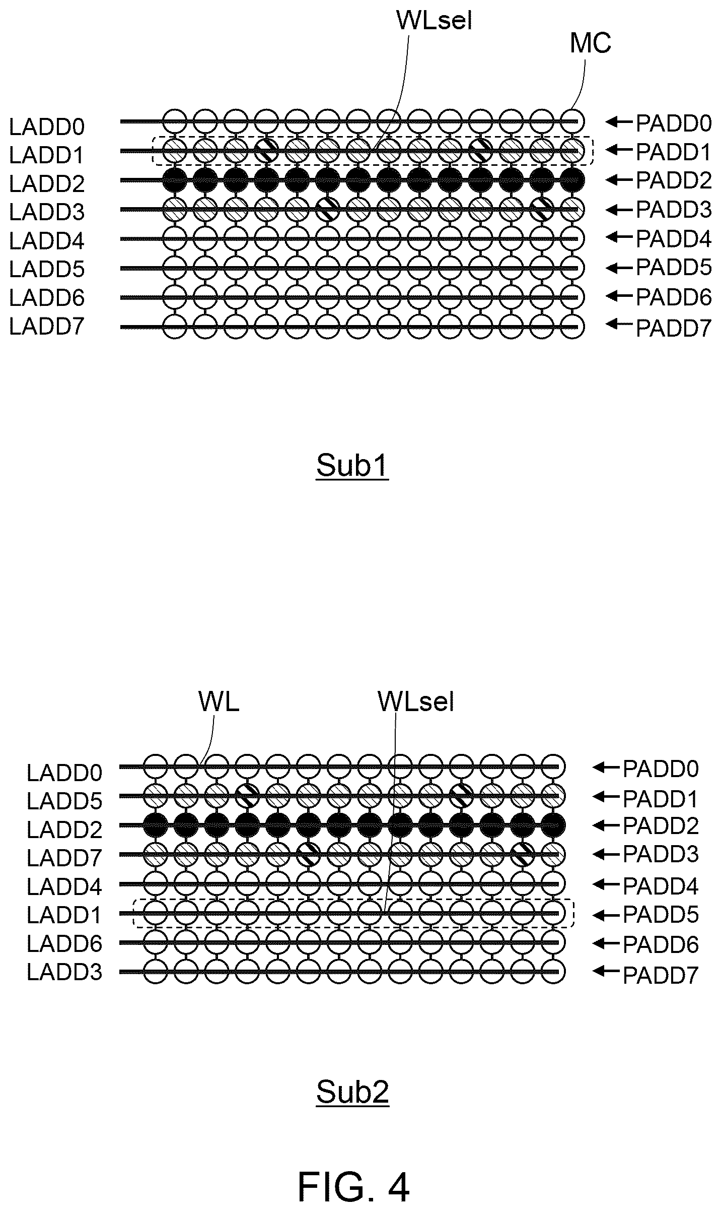 Patent US12614582 Figure 4 – Semiconductor storage device