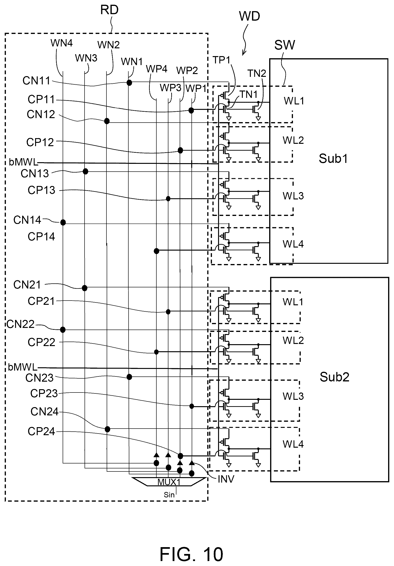 Patent US12614582 Figure 8 – Semiconductor storage device