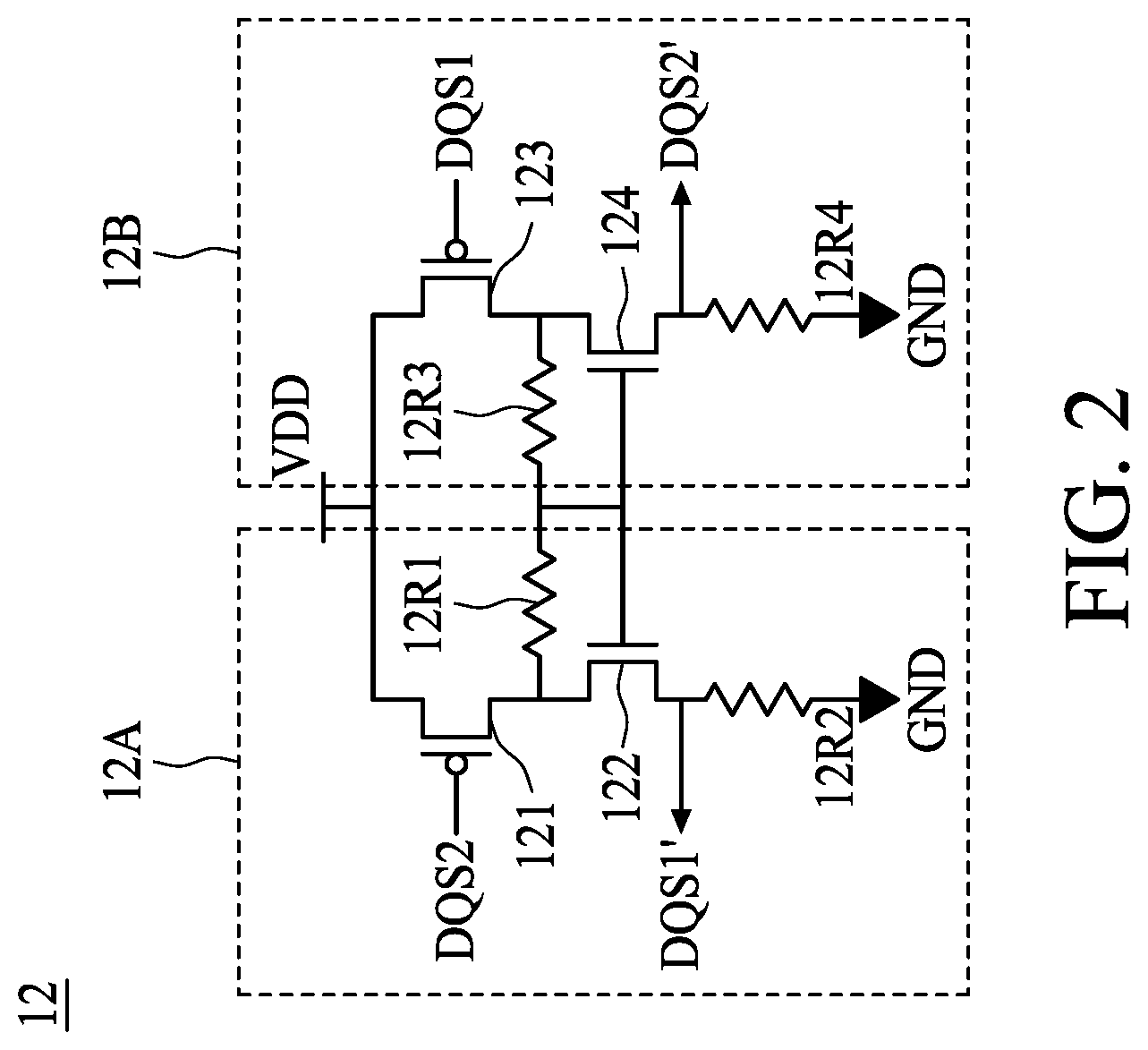 Patent US12614584 Figure 2 – Method for adjusting logic states of data strobe signals used by memory device