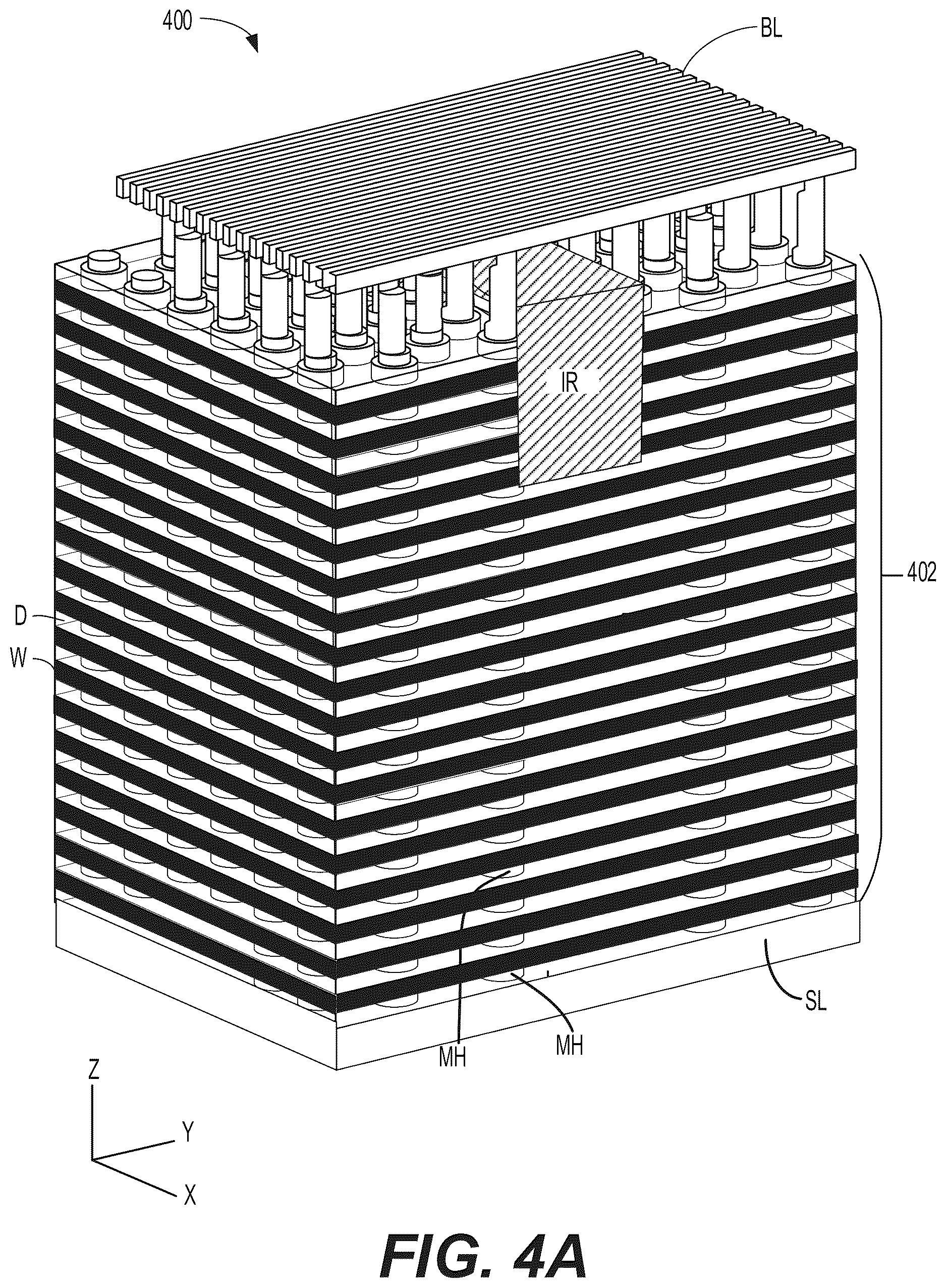 Patent US12614591 Figure 5 – Apparatus and methods for negative threshold voltages for nonvolatile memory devices