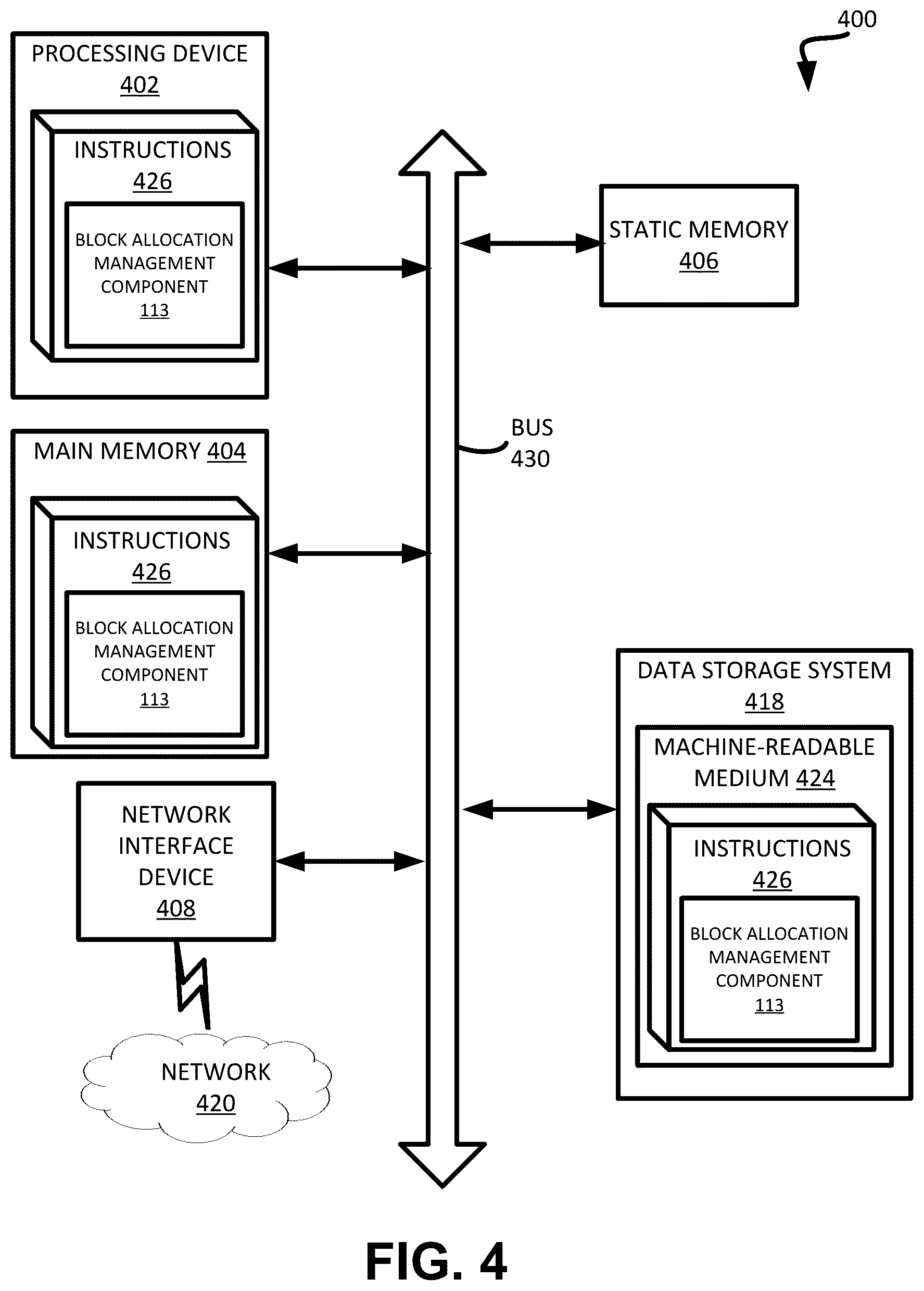 Patent US12614593 Figure 6 – Managing allocation of blocks in a memory sub-system