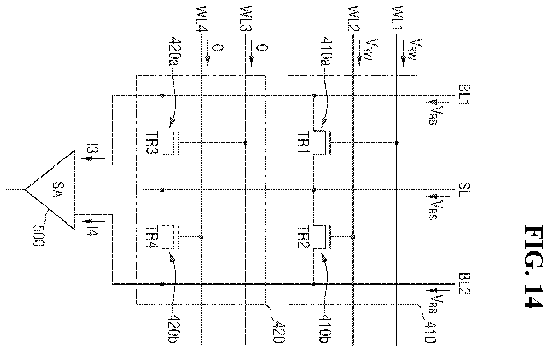 Patent US12614594 Figure 14 – Programming complementary data non-volatile memory device and method