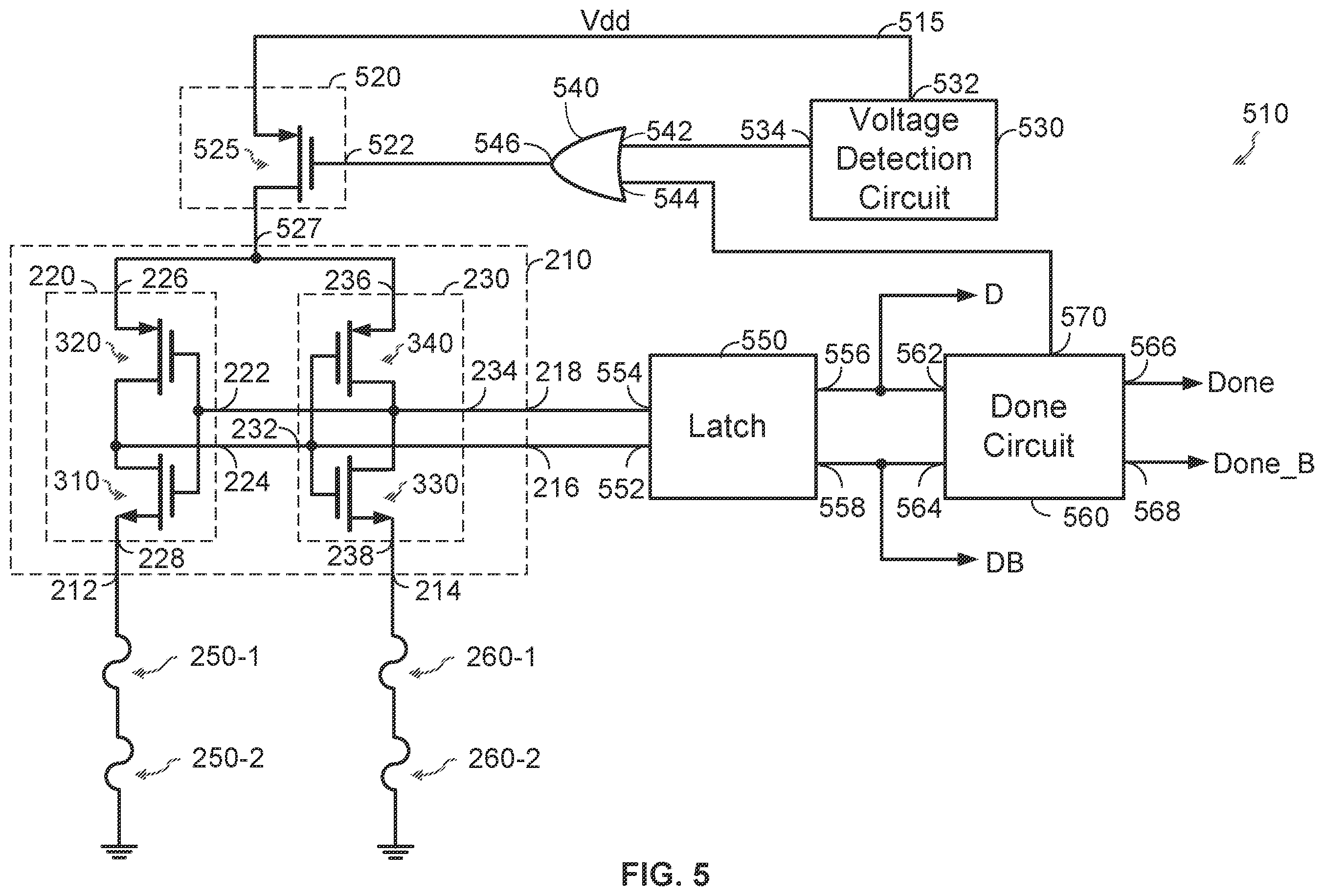 Patent US12614599 Figure 5 – Embedded electronic fuses