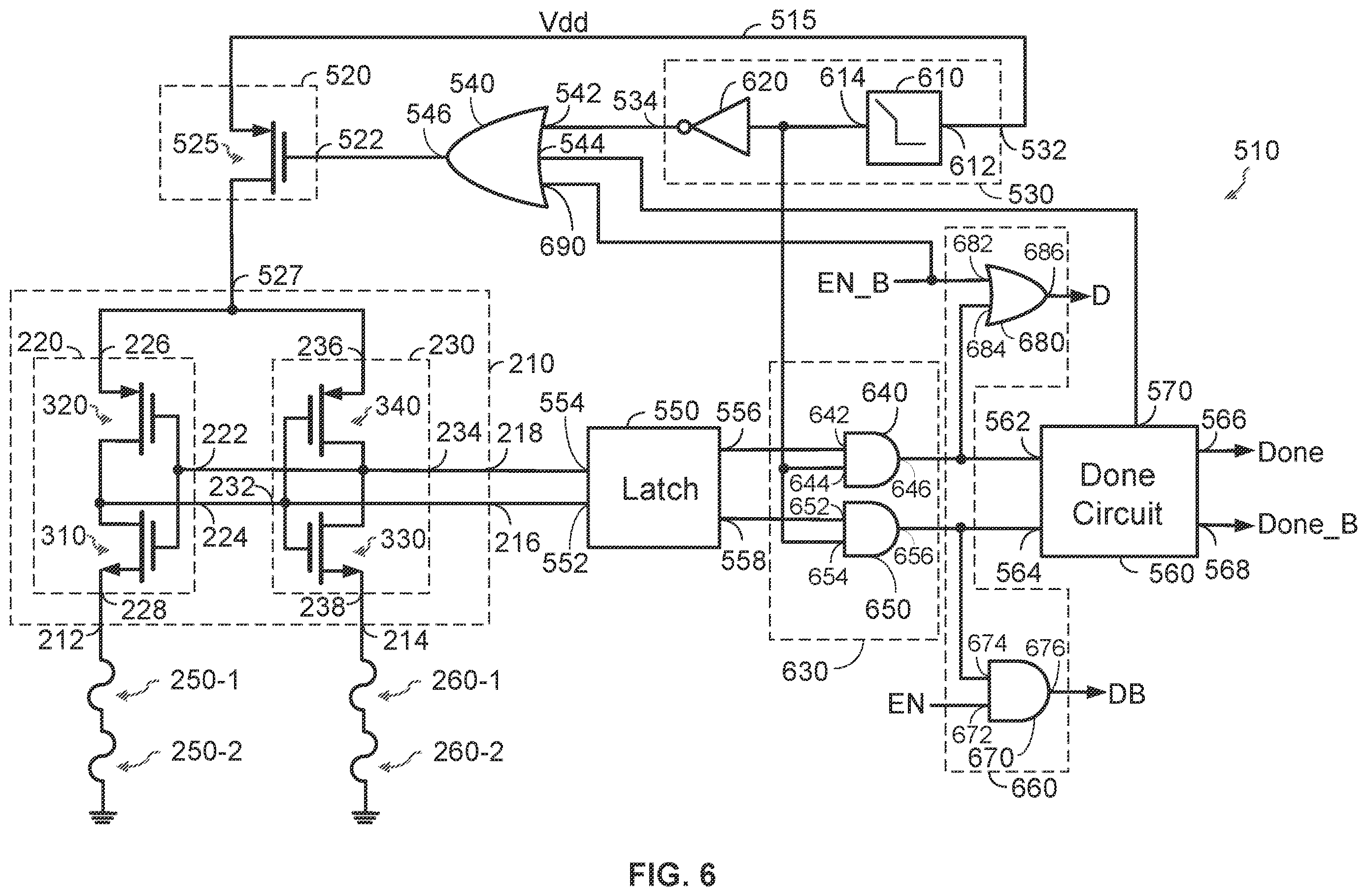Patent US12614599 Figure 6 – Embedded electronic fuses