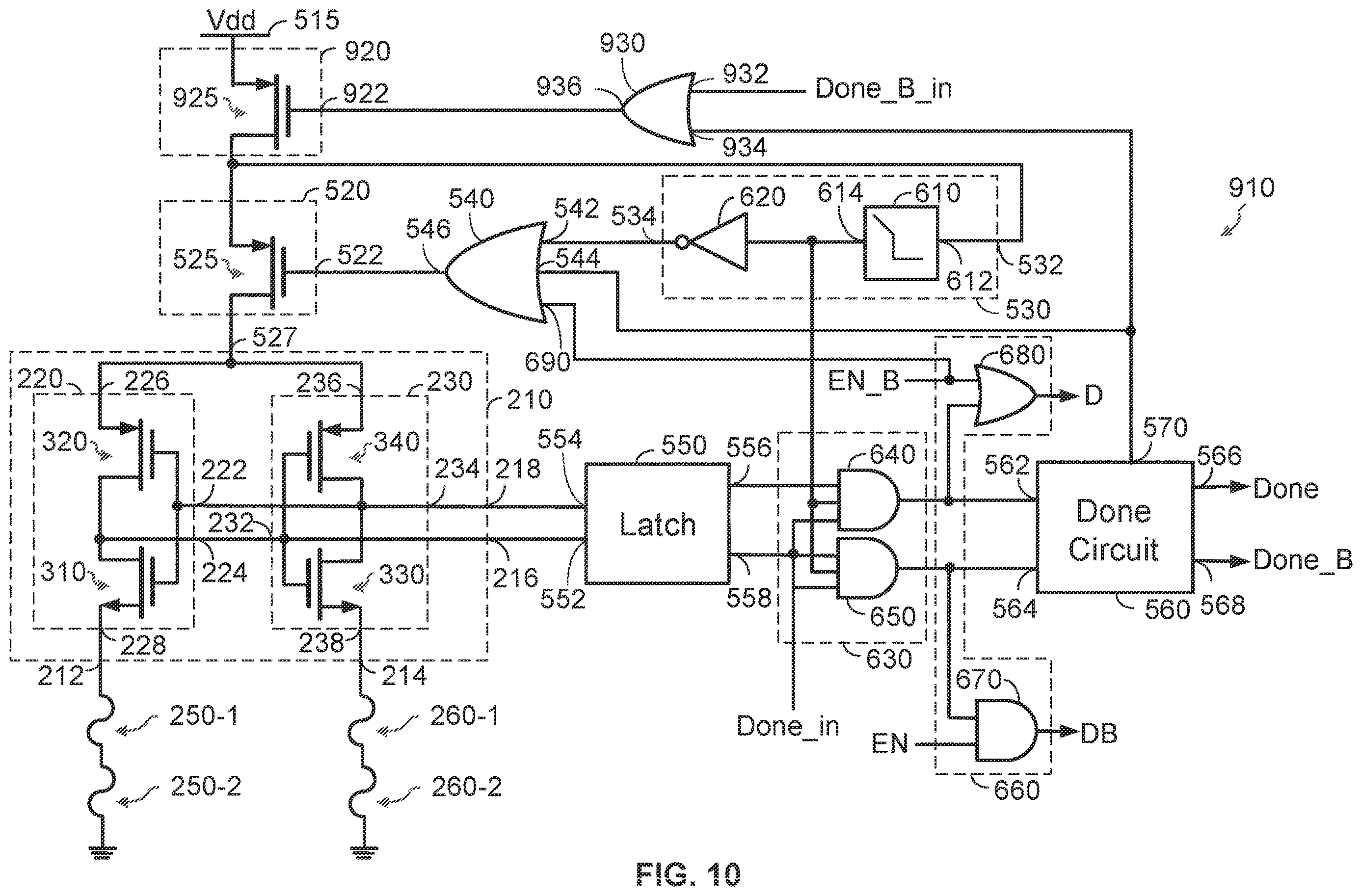 Patent US12614599 Figure 9 – Embedded electronic fuses