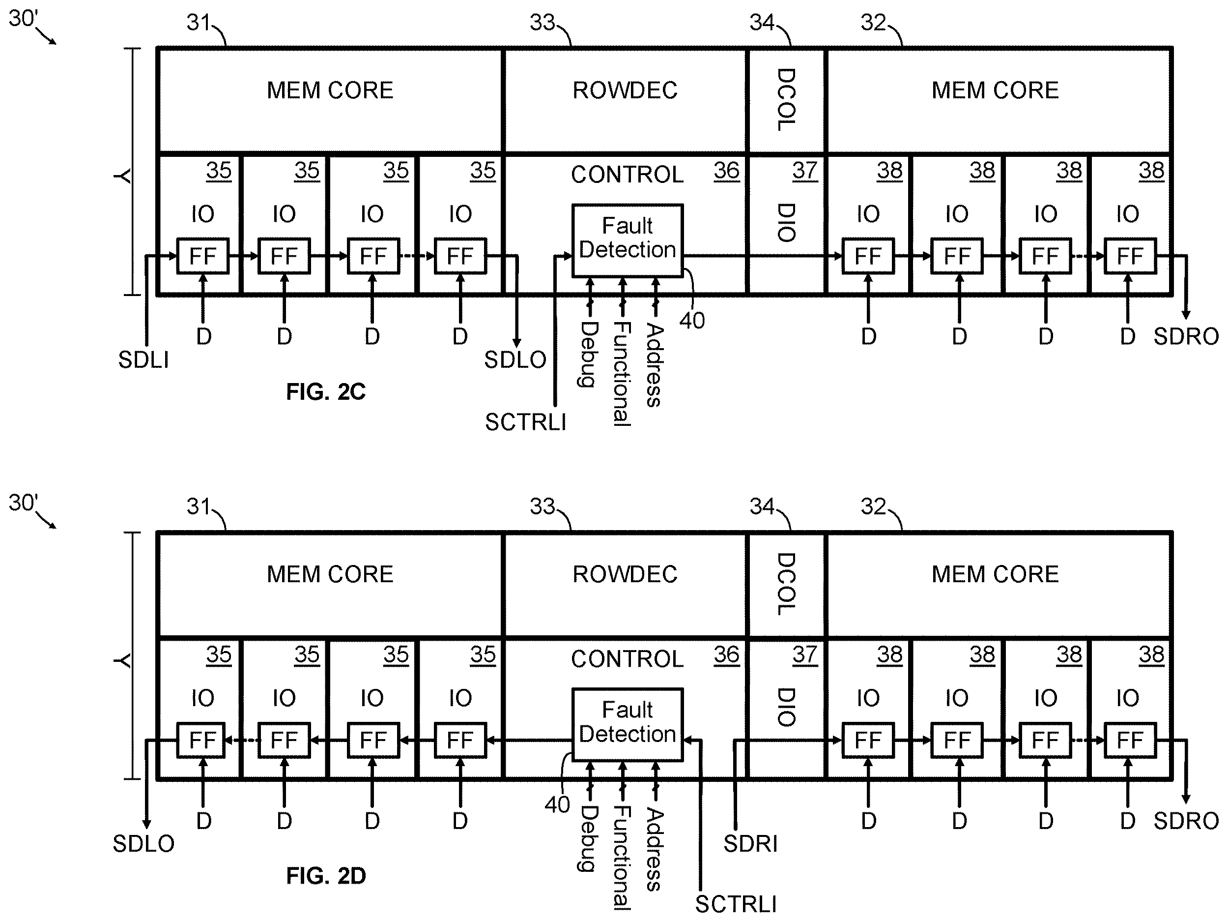 Patent US12614603 Figure 3 – Area saving high coverage fast diagnosis memory scan design