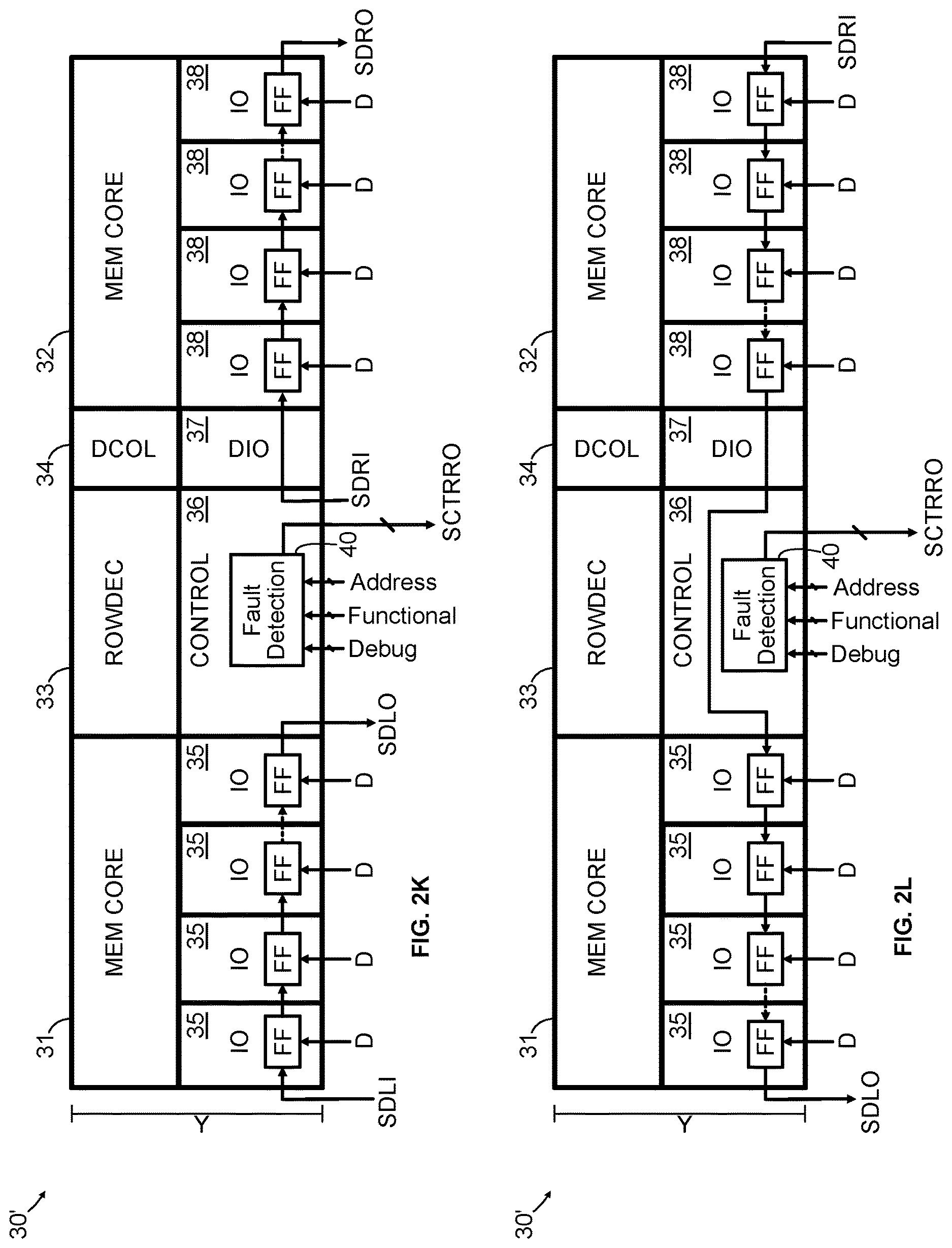 Patent US12614603 Figure 7 – Area saving high coverage fast diagnosis memory scan design