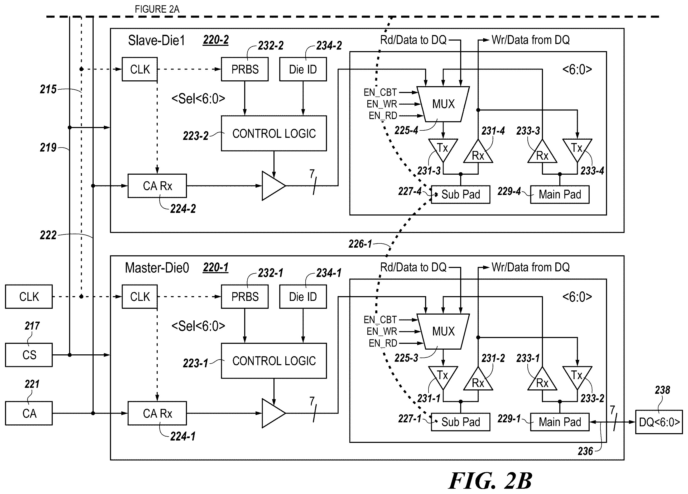 Patent US12614605 Figure 3 – Sequential access to linked memory dice for bus training