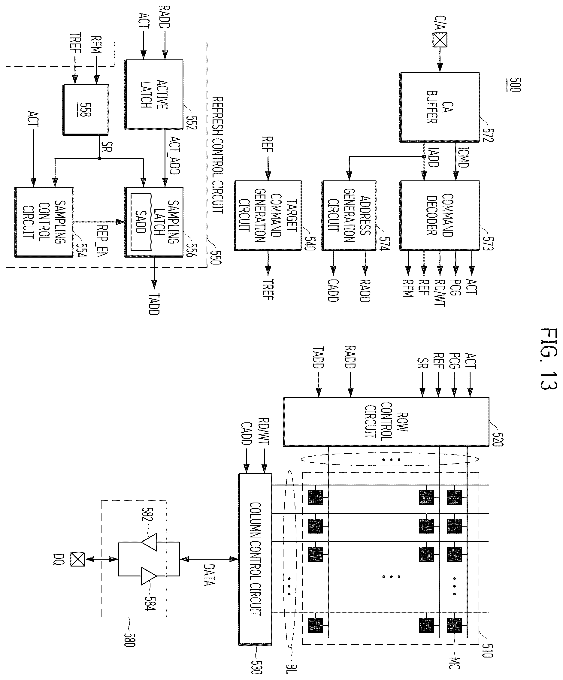 Patent US12614606 Figure 15 – Semiconductor device and memory device including sampling circuit