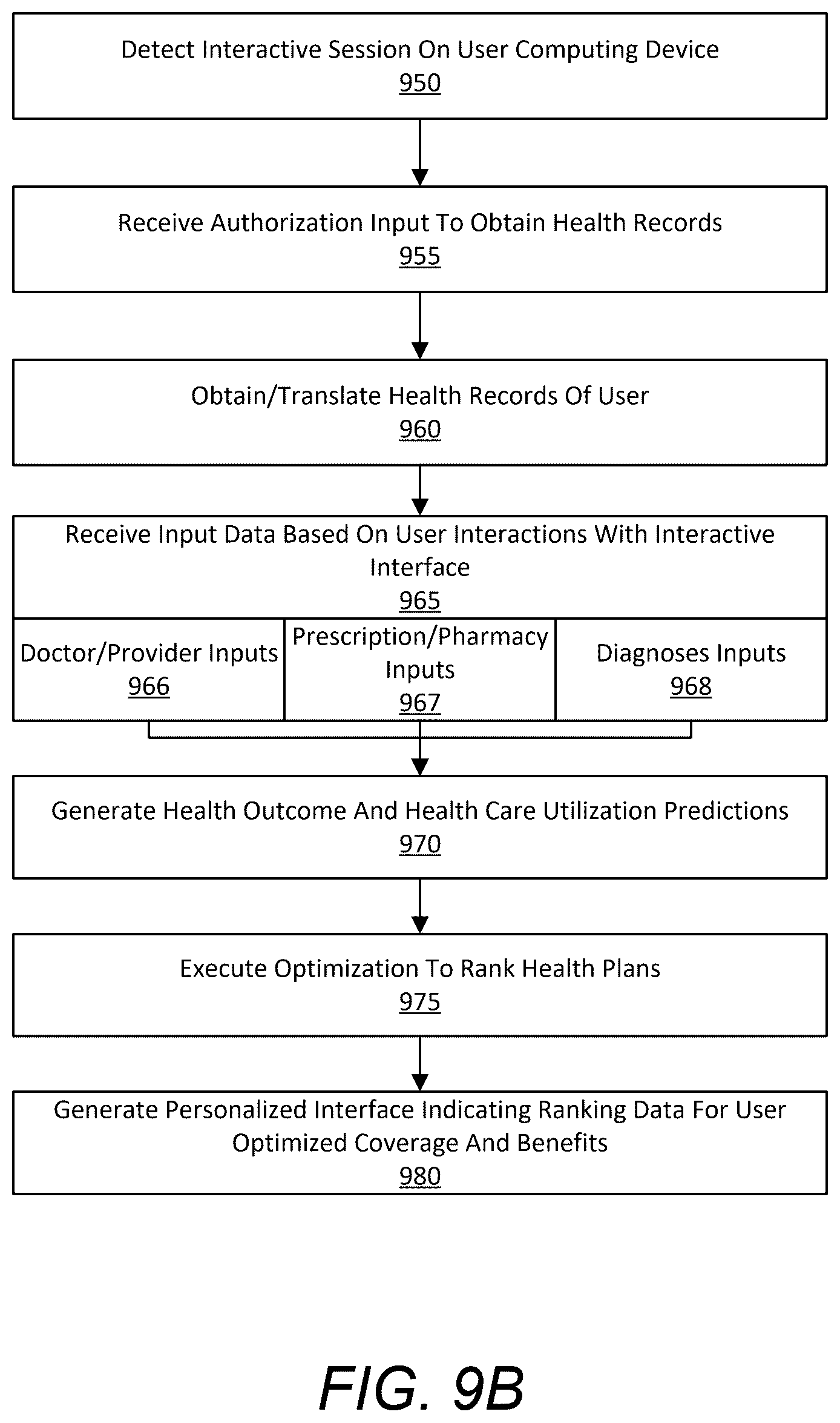 Patent US12614618 Figure 18 – Interactive agent interface and optimized health plan ranking
