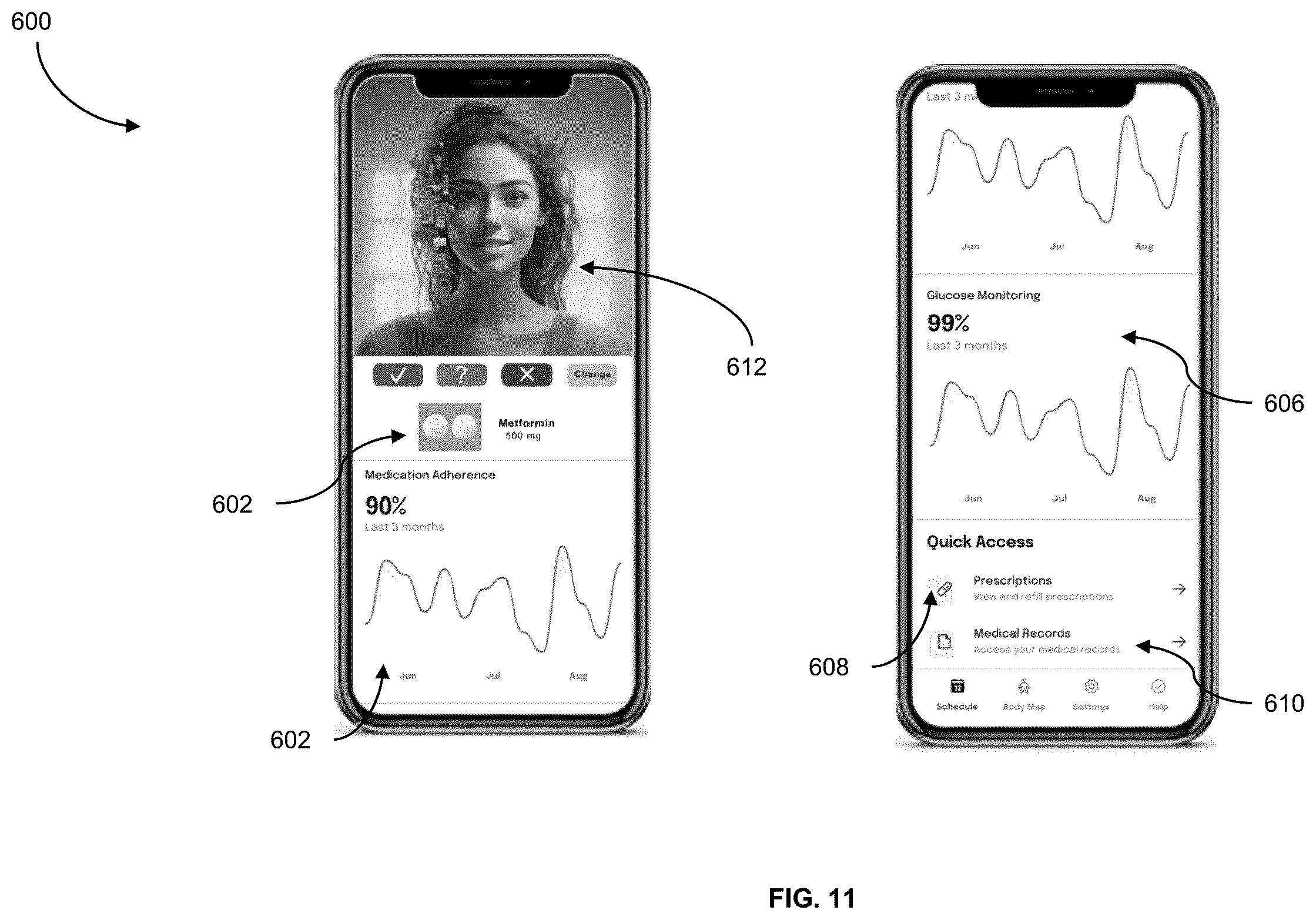 Patent US12614621 Figure 11 – Medication therapy management system and methods