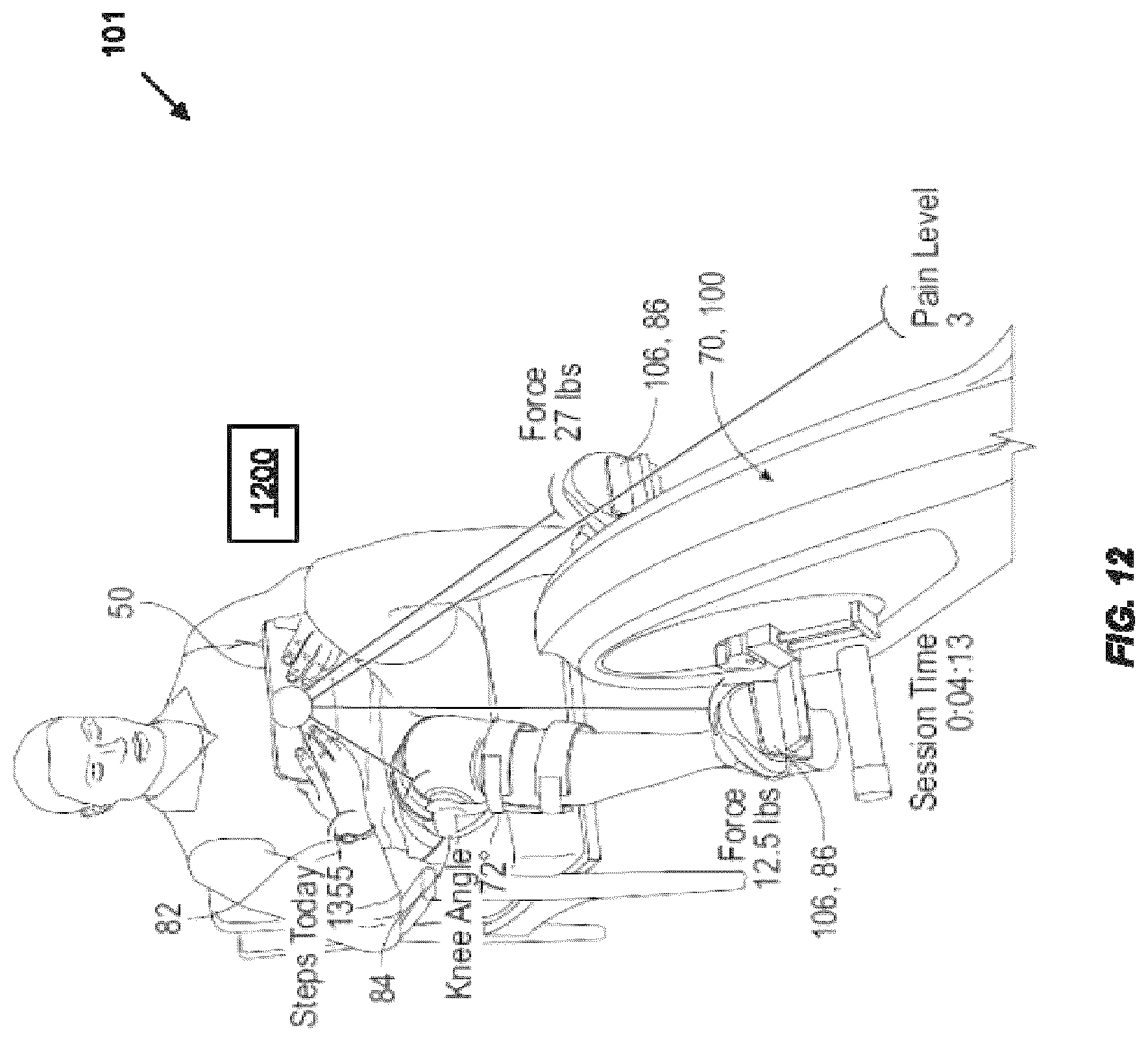 Patent US12614622 Figure 11 – Rowing machines, systems including rowing machines, and methods for using rowing machines to perform treatment plans for rehabilitation