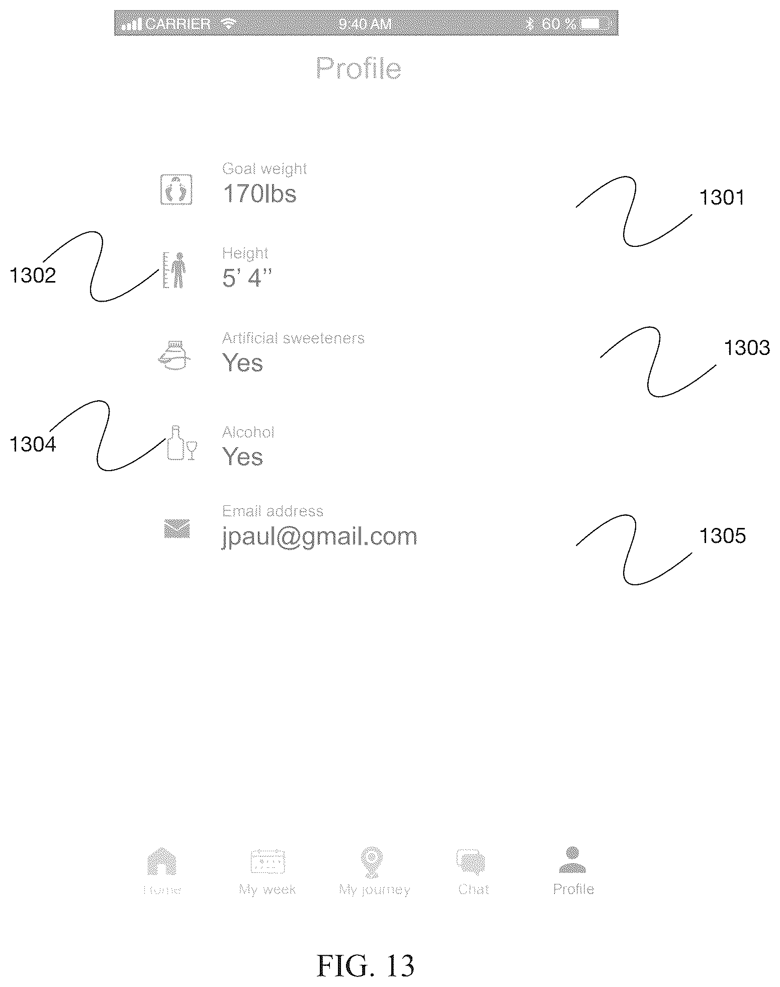 Patent US12614625 Figure 16 – Health monitoring and coaching system