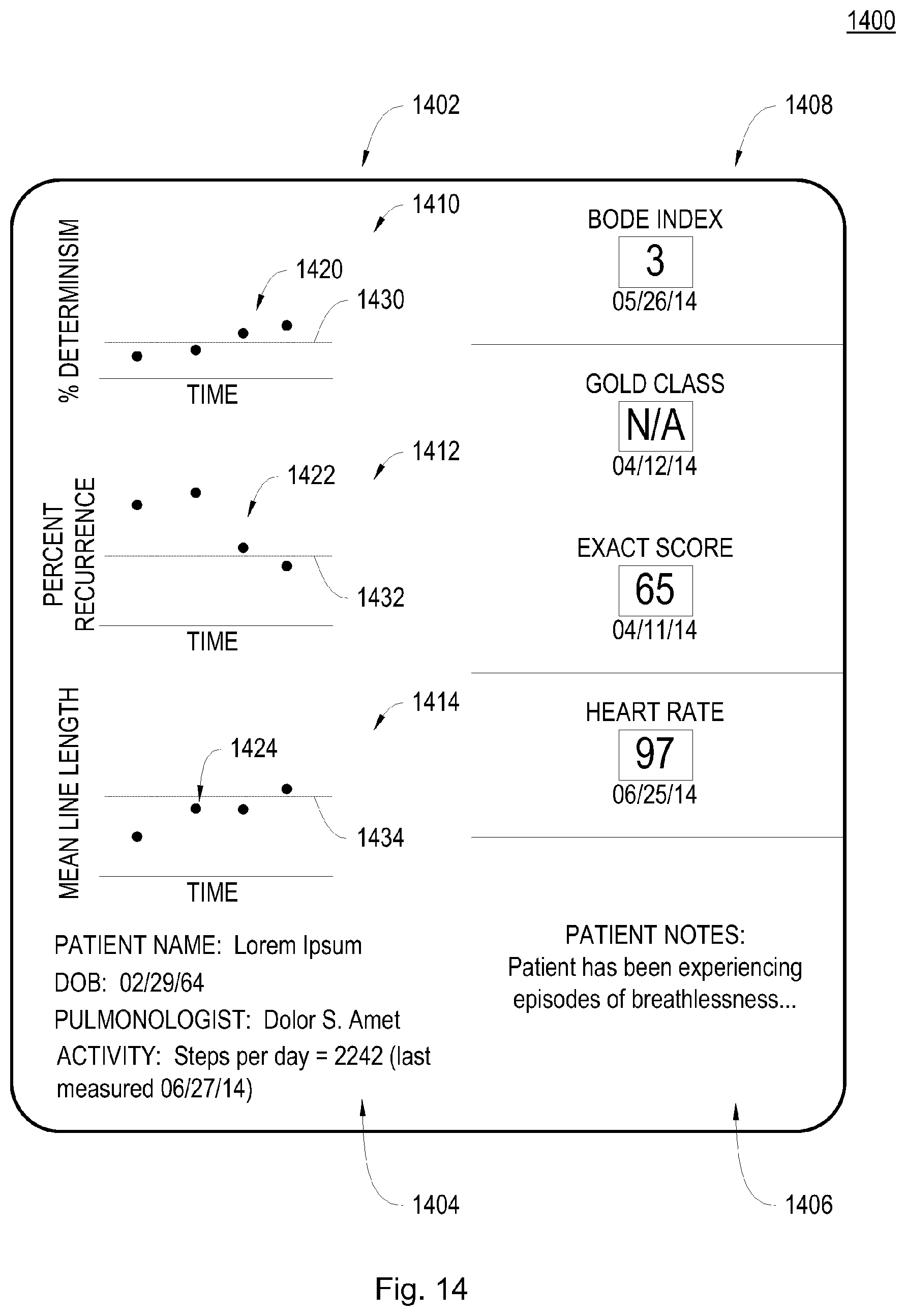 Patent US12614635 Figure 11 – Systems and techniques for estimating the severity of chronic obstructive pulmonary disease in a patient