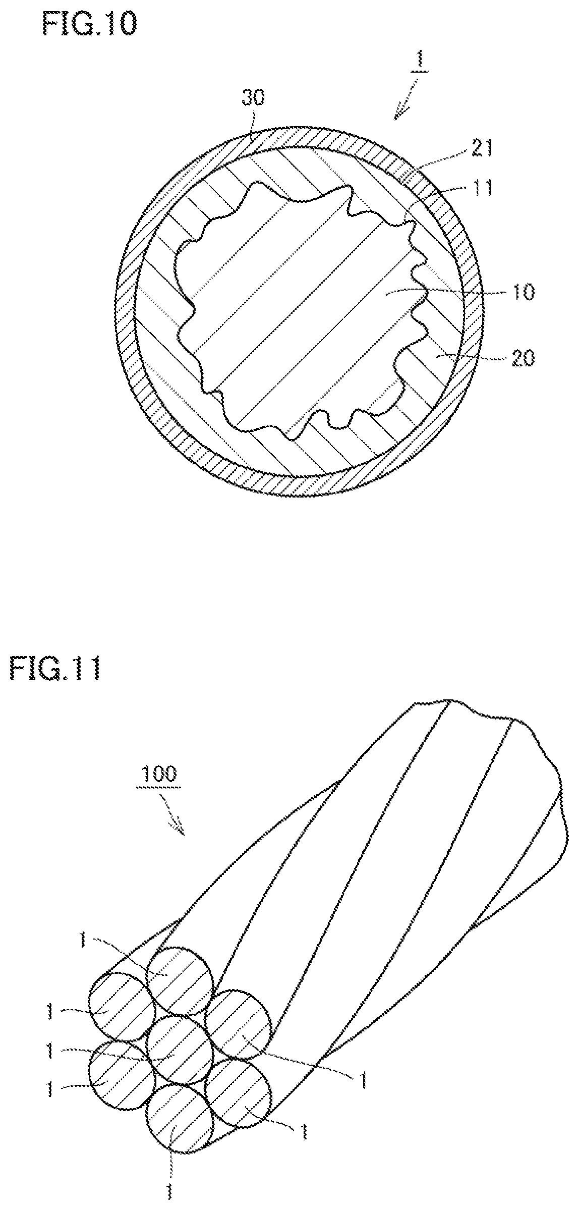 Patent US12614646 Figure 6 – Copper-coated steel wire, stranded wire, insulated electric wire, and cable