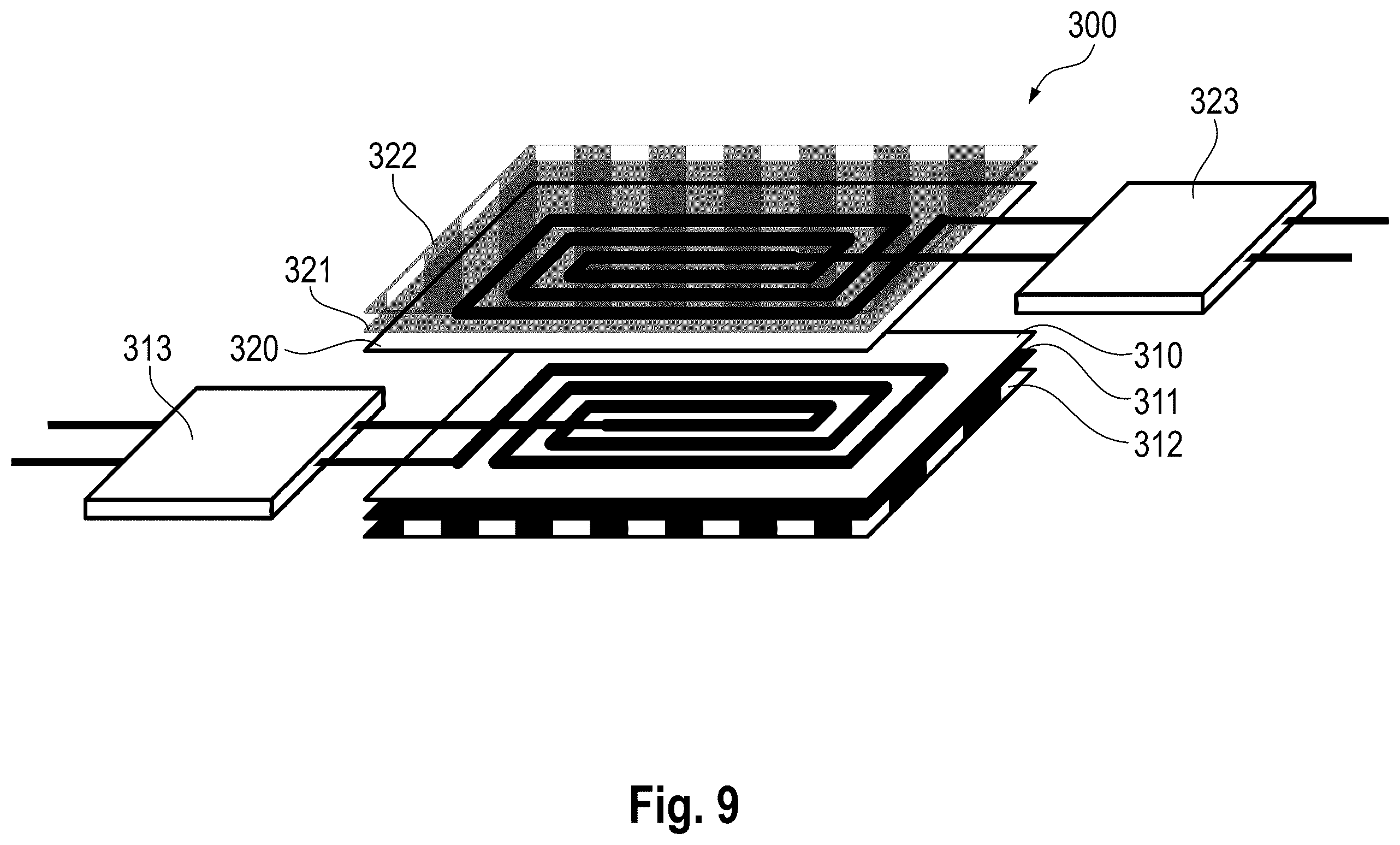 Patent US12614658 Figure 10 – Electrical line, a coil and an inductive power transfer device