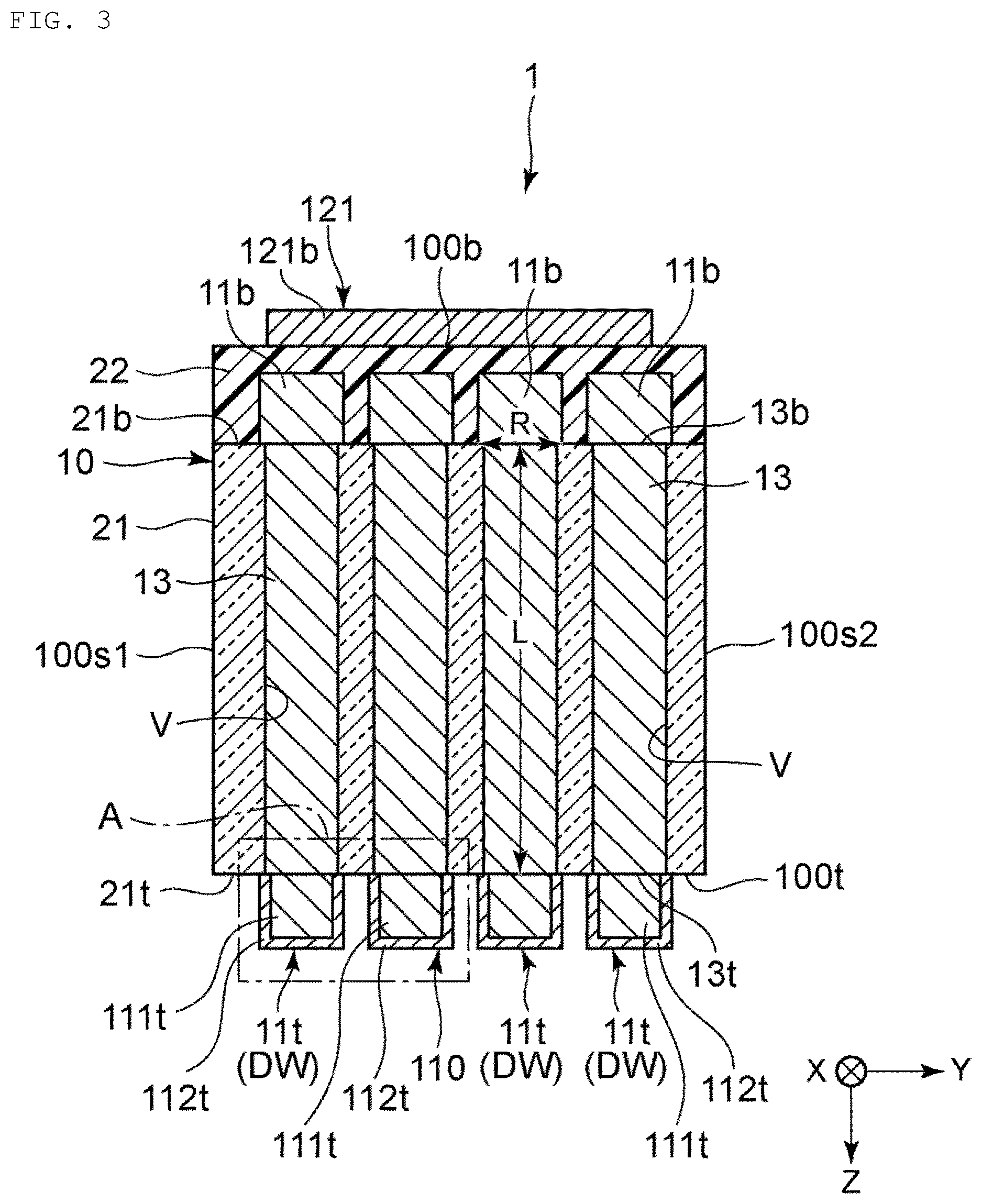 Patent US12614660 Figure 3 – Inductor component and mounting structure of inductor component
