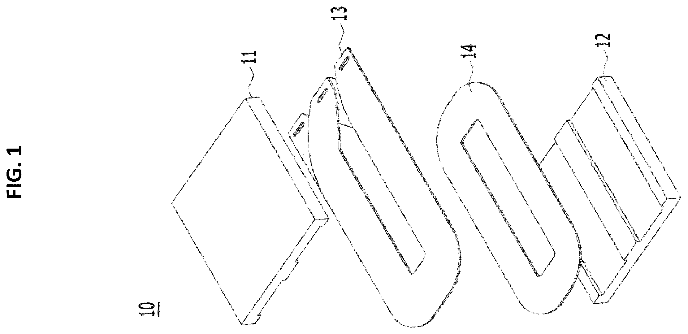 Patent US12614661 Figure 1 – Transformer and flat panel display device including same