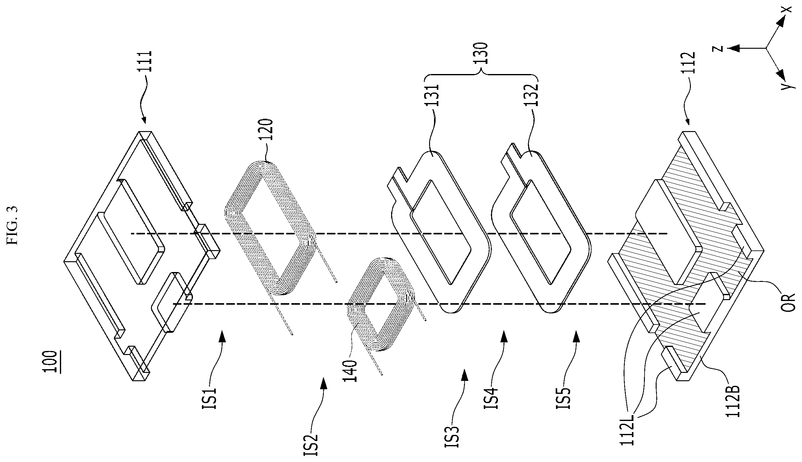 Patent US12614661 Figure 3 – Transformer and flat panel display device including same
