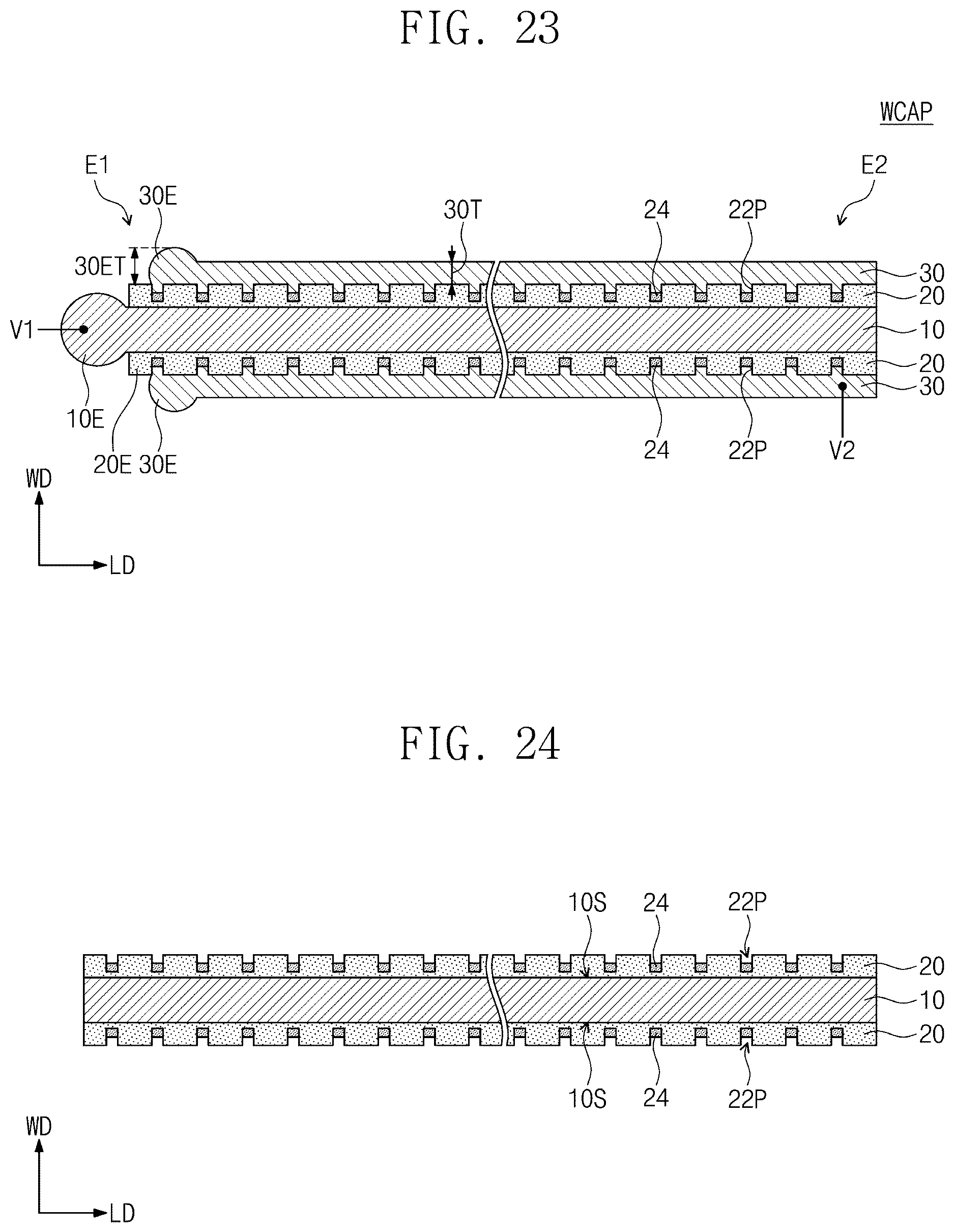 Patent US12614667 Figure 12 – Capacitor wire having porous structure in dielectric line and electronic device including the same