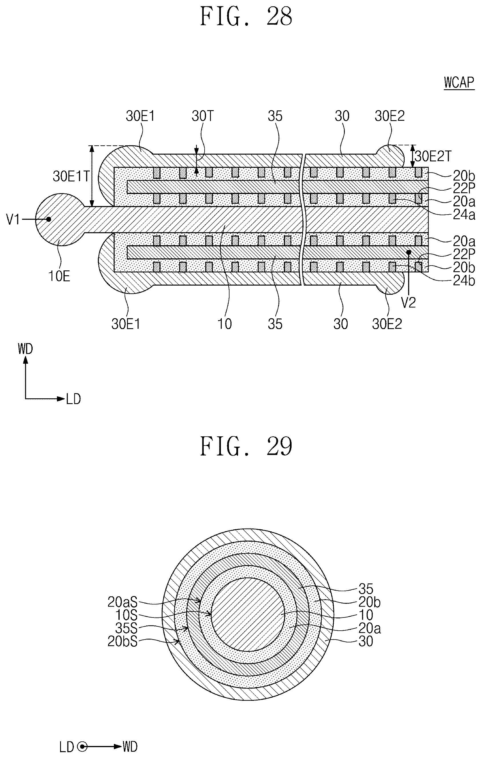 Patent US12614667 Figure 15 – Capacitor wire having porous structure in dielectric line and electronic device including the same