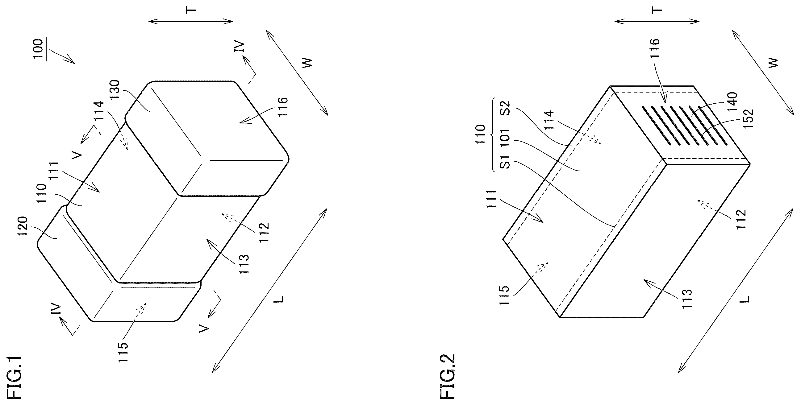 Patent US12614670 Figure 1 – Multilayer ceramic capacitor