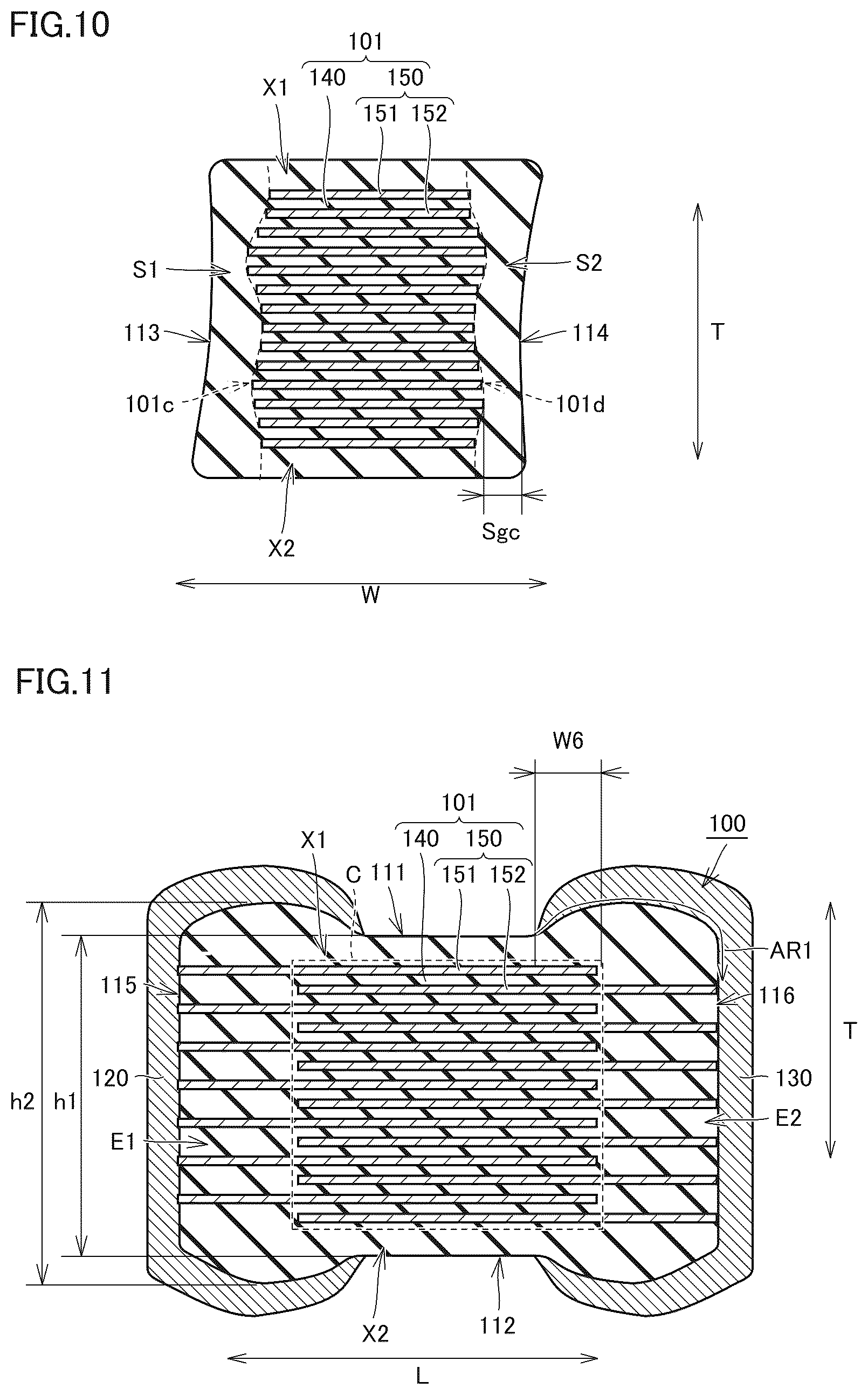 Patent US12614670 Figure 6 – Multilayer ceramic capacitor