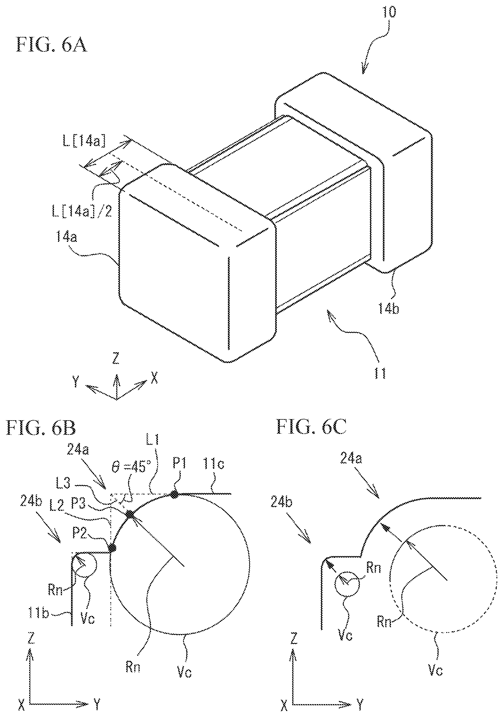 Patent US12614672 Figure 6 – Multilayer ceramic electronic device and manufacturing method of the same