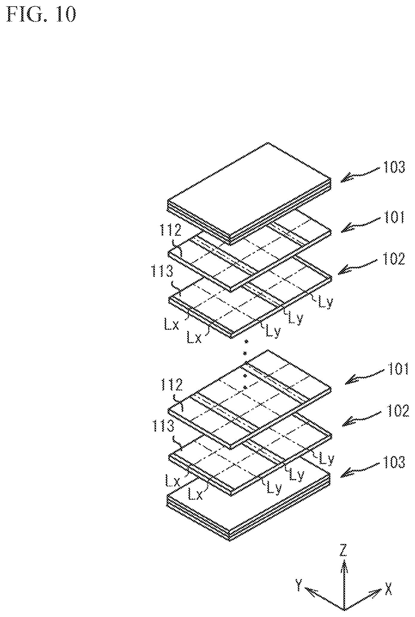 Patent US12614672 Figure 10 – Multilayer ceramic electronic device and manufacturing method of the same