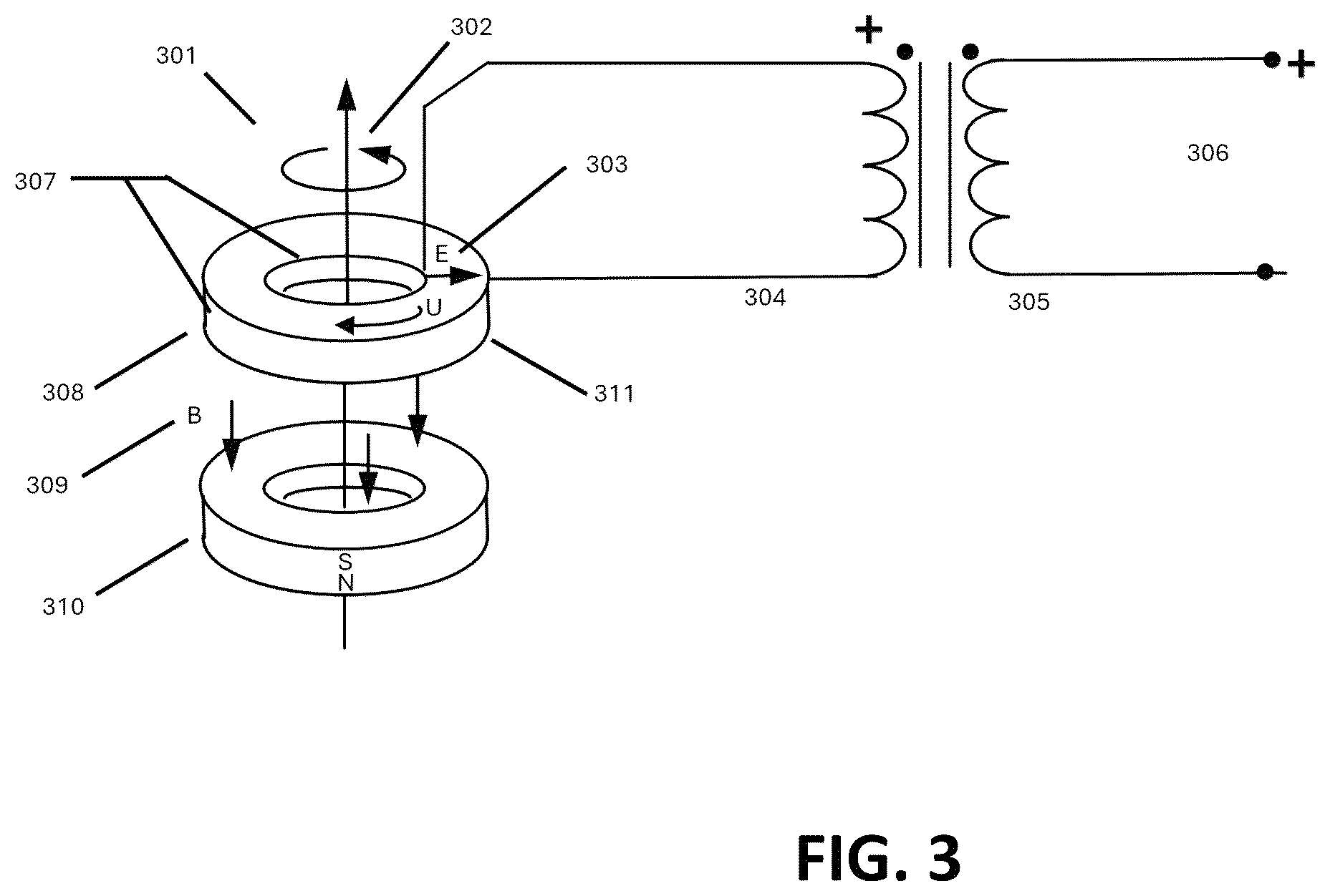 Patent US12614681 Figure 3 – Mass energy capacitive storage system via synchronous means and metallic processes