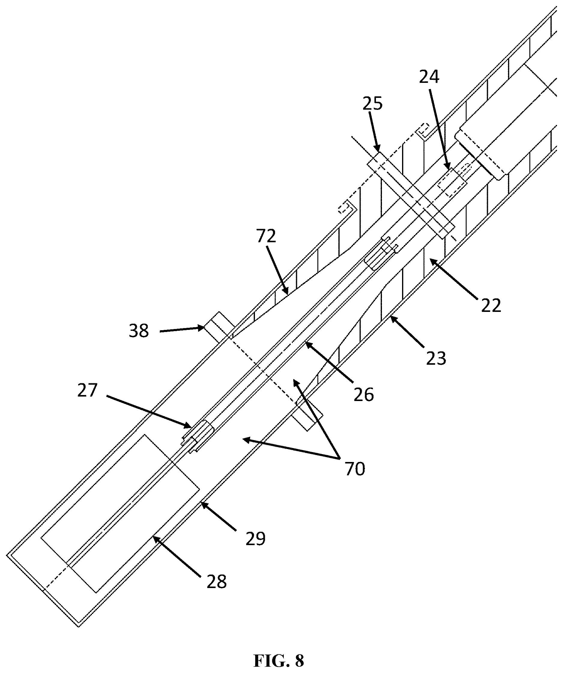 Patent US12614685 Figure 8 – Device, system, and method for high voltage switch