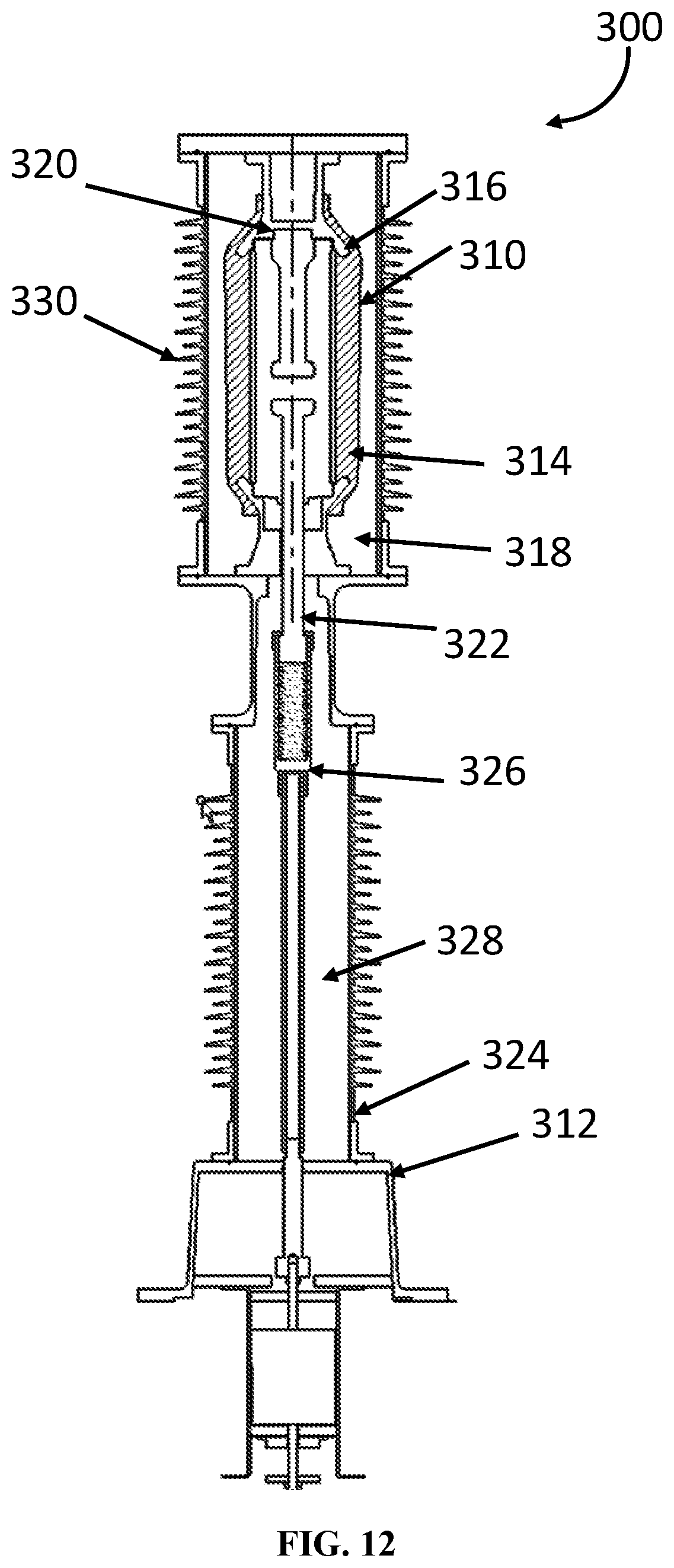 Patent US12614685 Figure 12 – Device, system, and method for high voltage switch