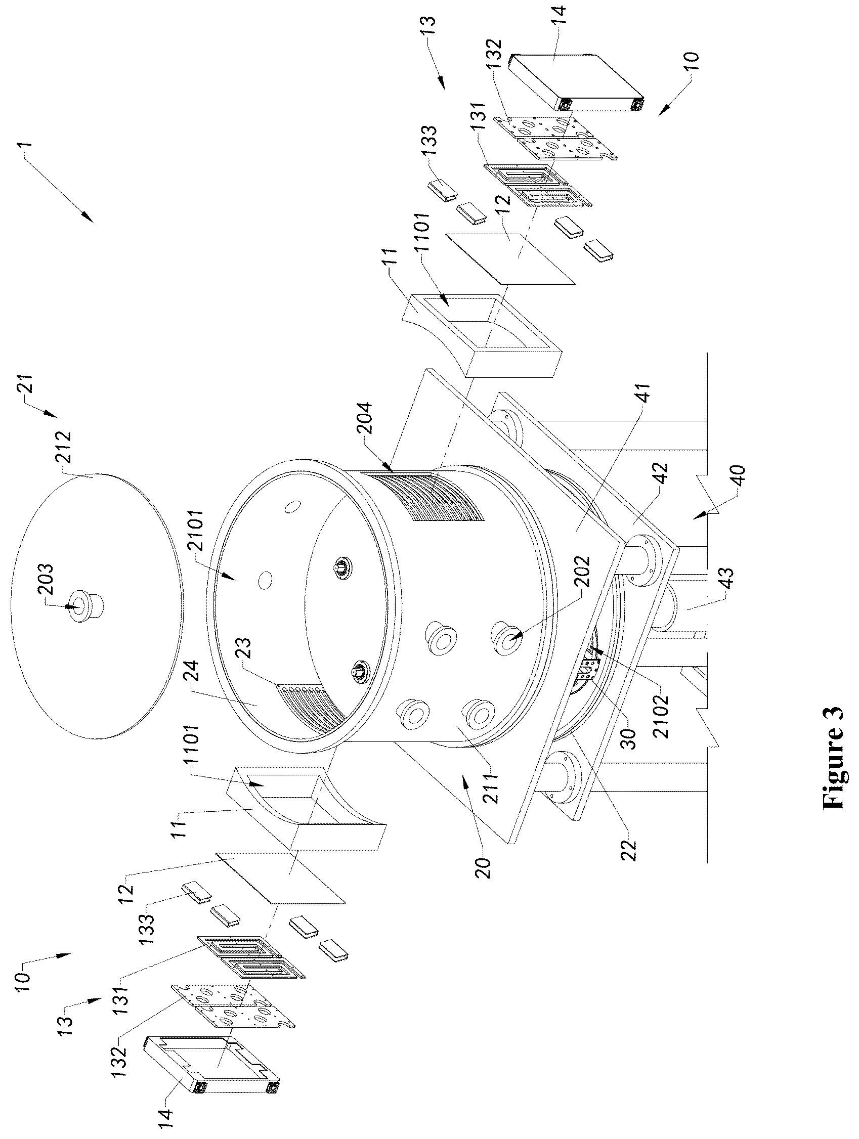 Patent US12614697 Figure 4 – PECVD coating system and coating method