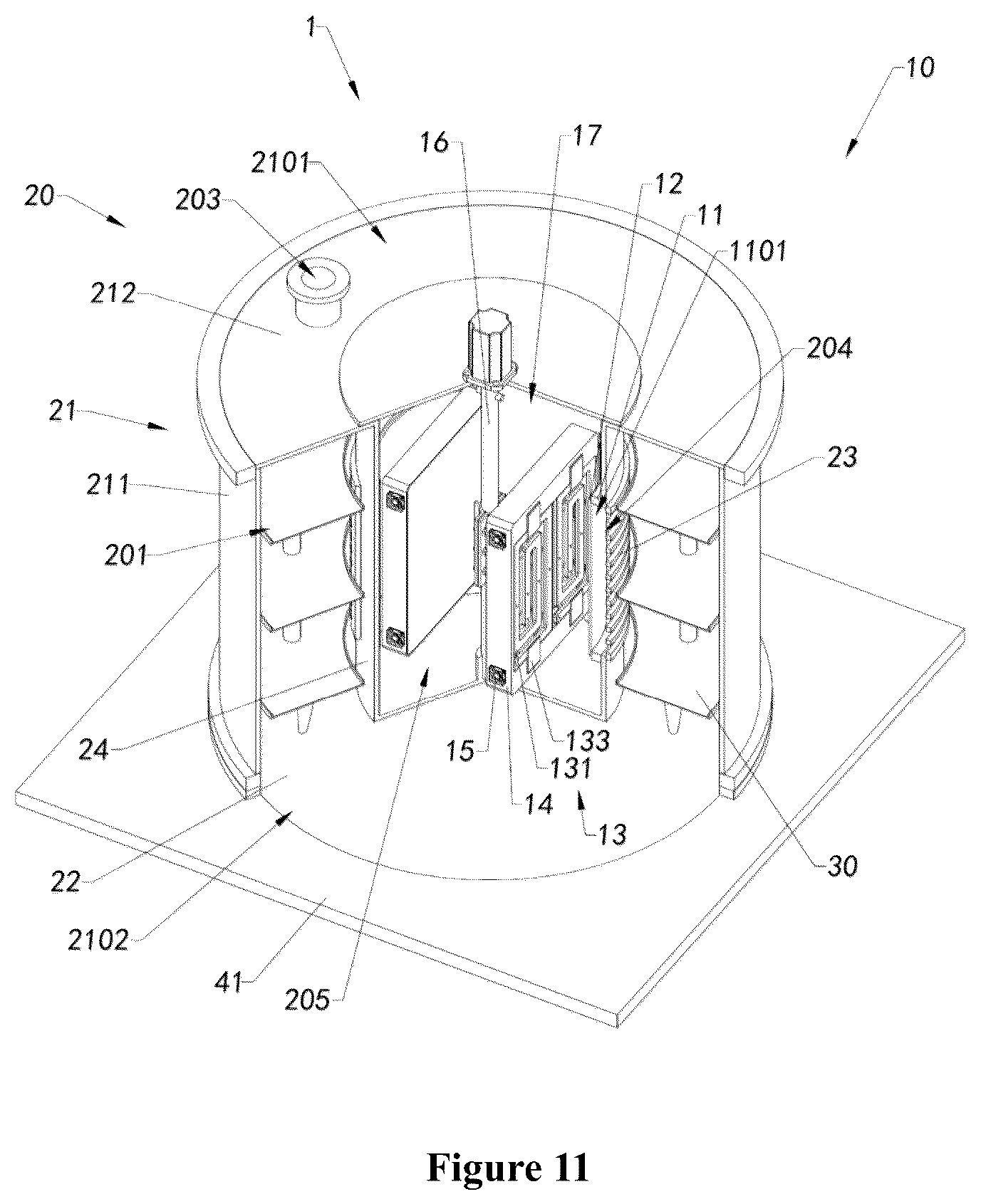 Patent US12614697 Figure 9 – PECVD coating system and coating method
