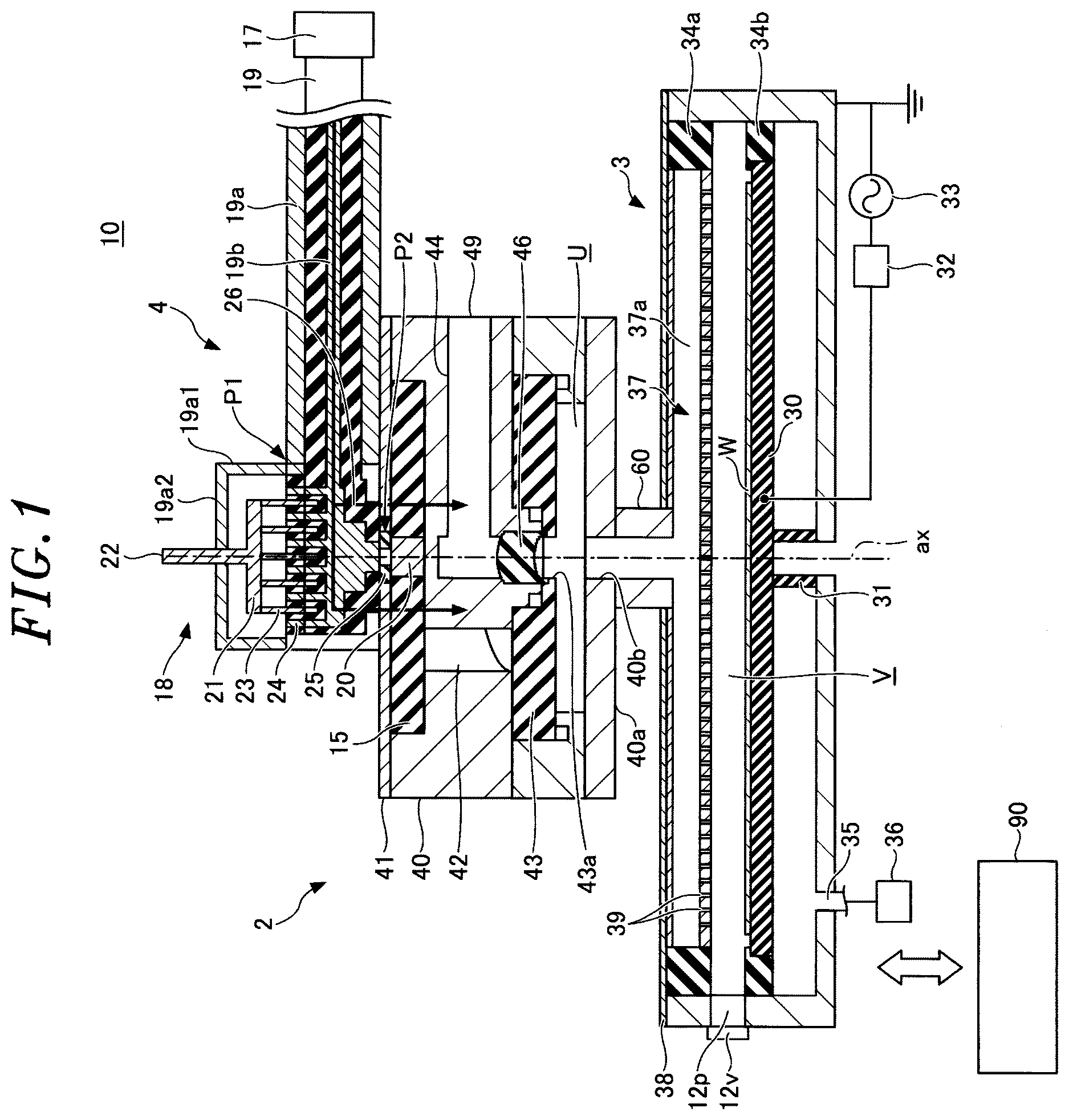 Patent US12614699 Figure 1 – Plasma source and plasma processing apparatus