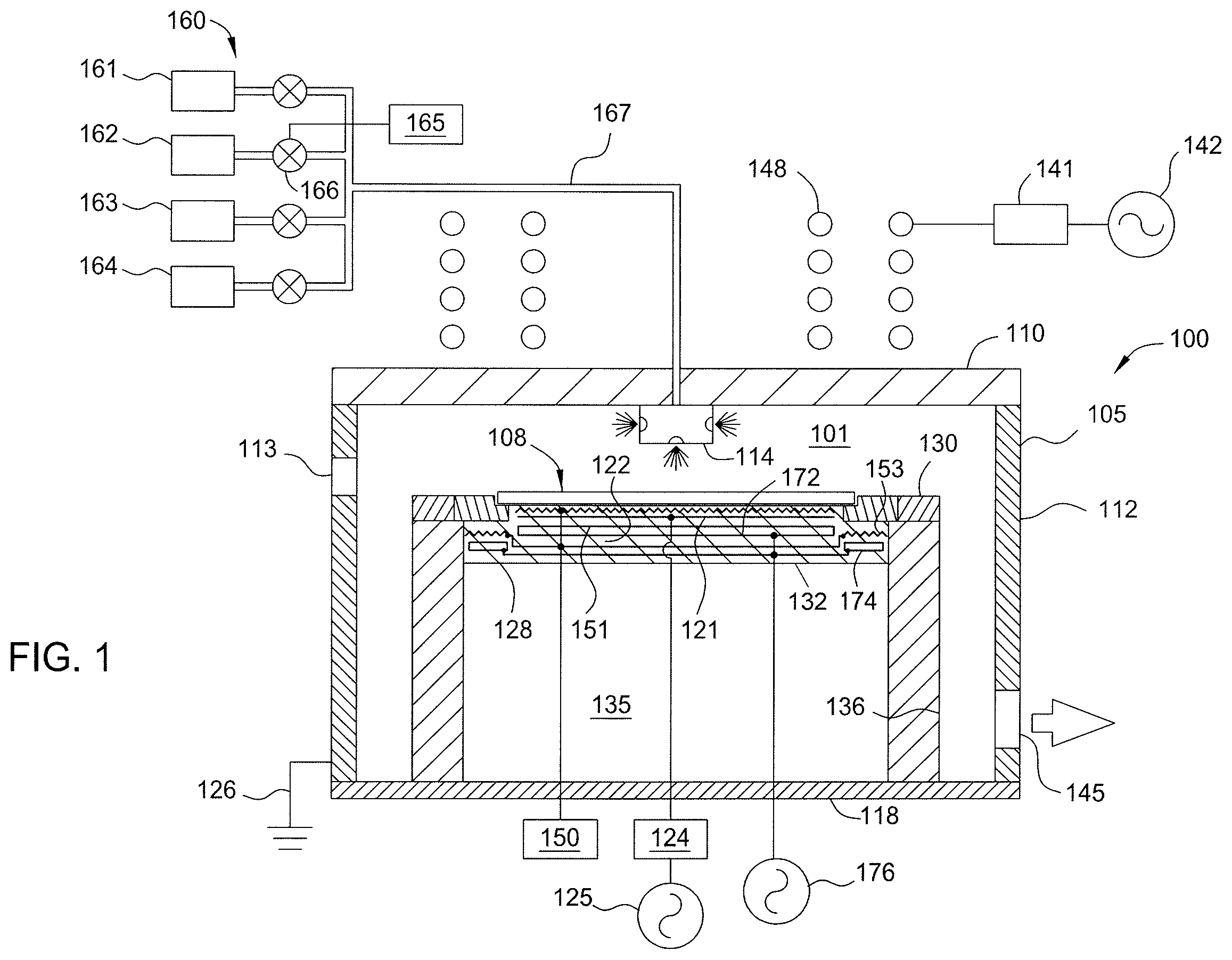 Patent US12614700 — Minimization of ring erosion during plasma processes — Figure 1
