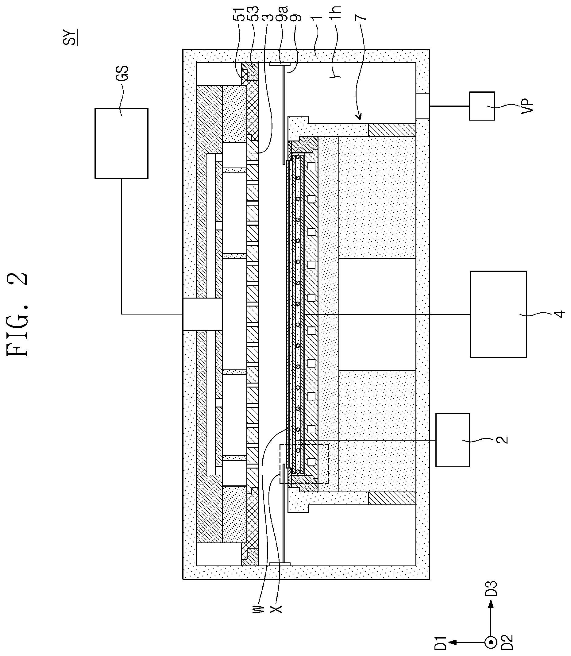Patent US12614702 Figure 2 – Substrate processing apparatus and a method of processing a substrate using the same
