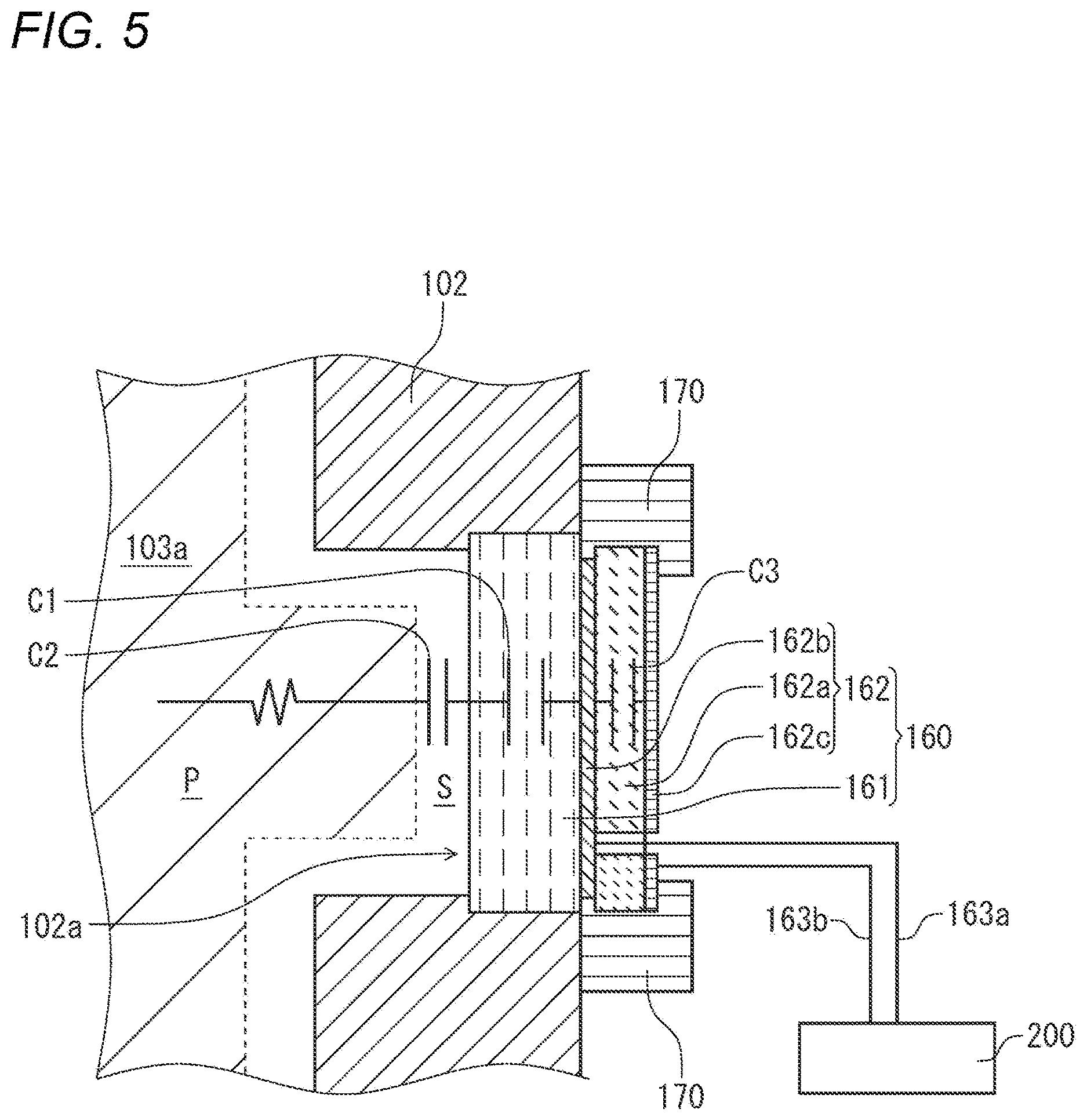 Patent US12614704 Figure 5 – Plasma potential measuring device and measuring method