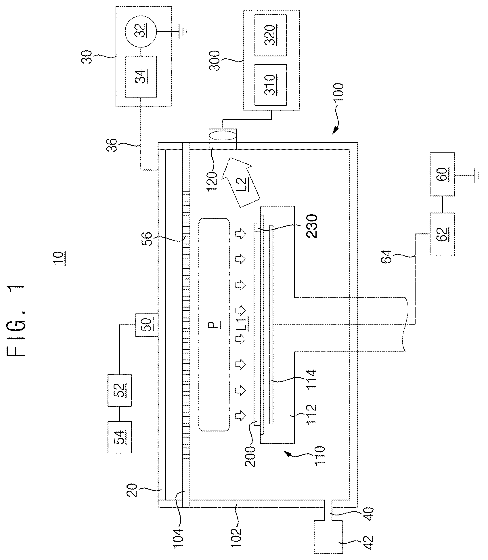 Patent US12614705 Figure 1 – Plasma monitoring system