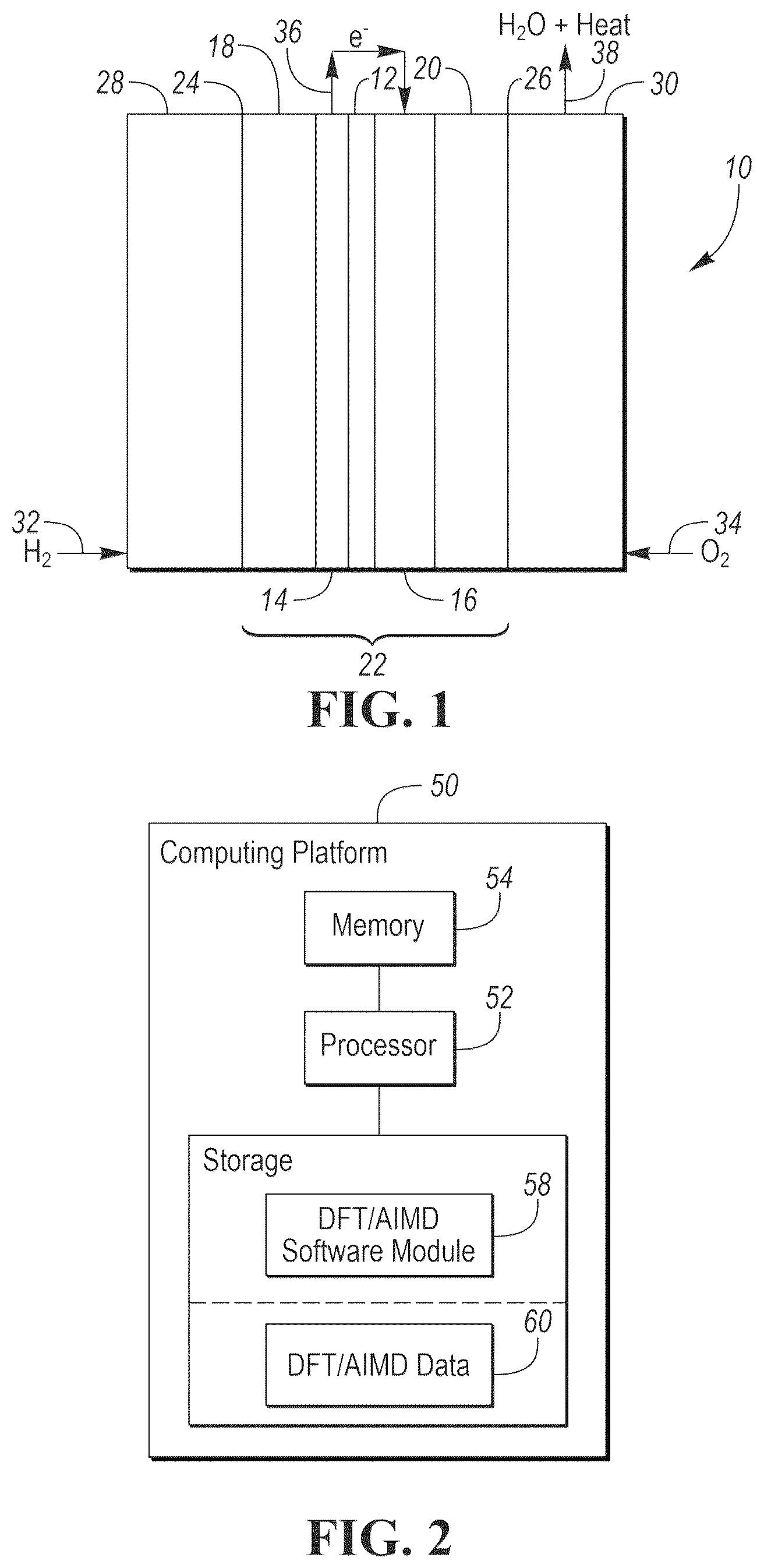 Patent US12614736 Figure 1 – Fuel cell graphene-based material for capturing catalyst particles