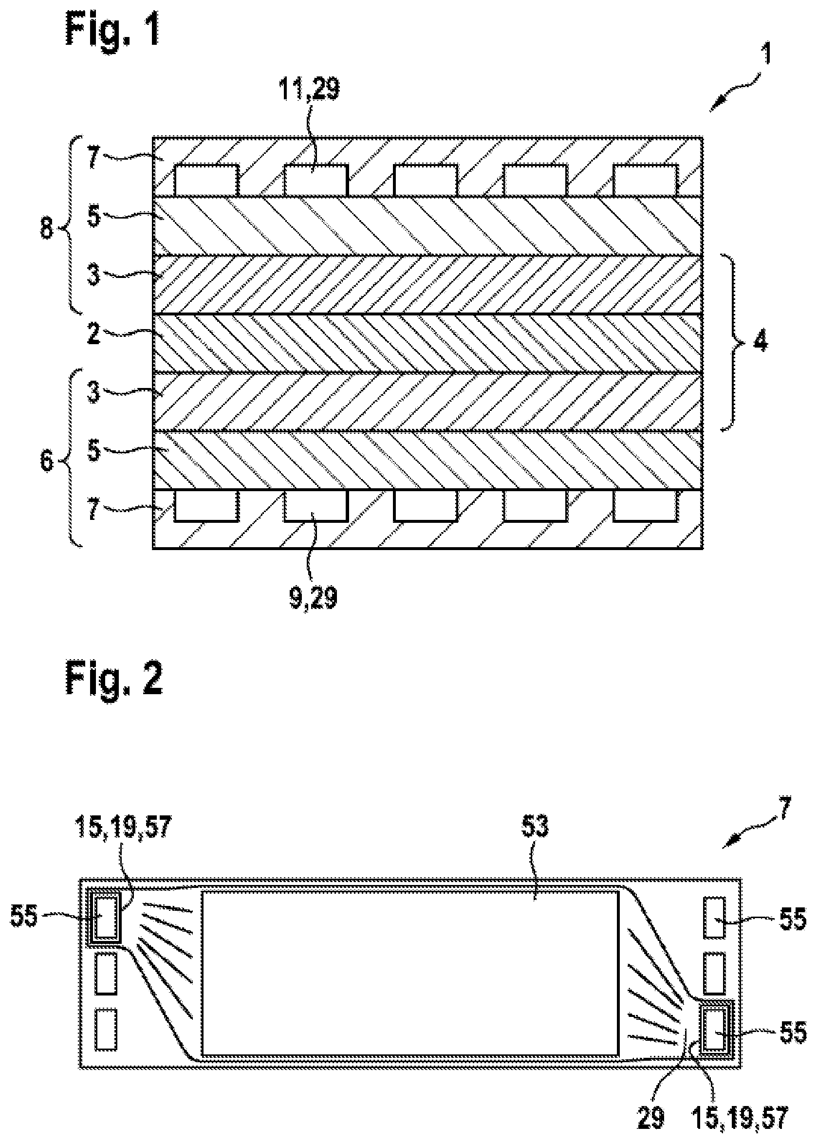 Patent US12614738 Figure 1 – Bipolar plate for an electrochemical cell, arrangement of electrochemical cells, and method for operating an arrangement of electrochemical cells
