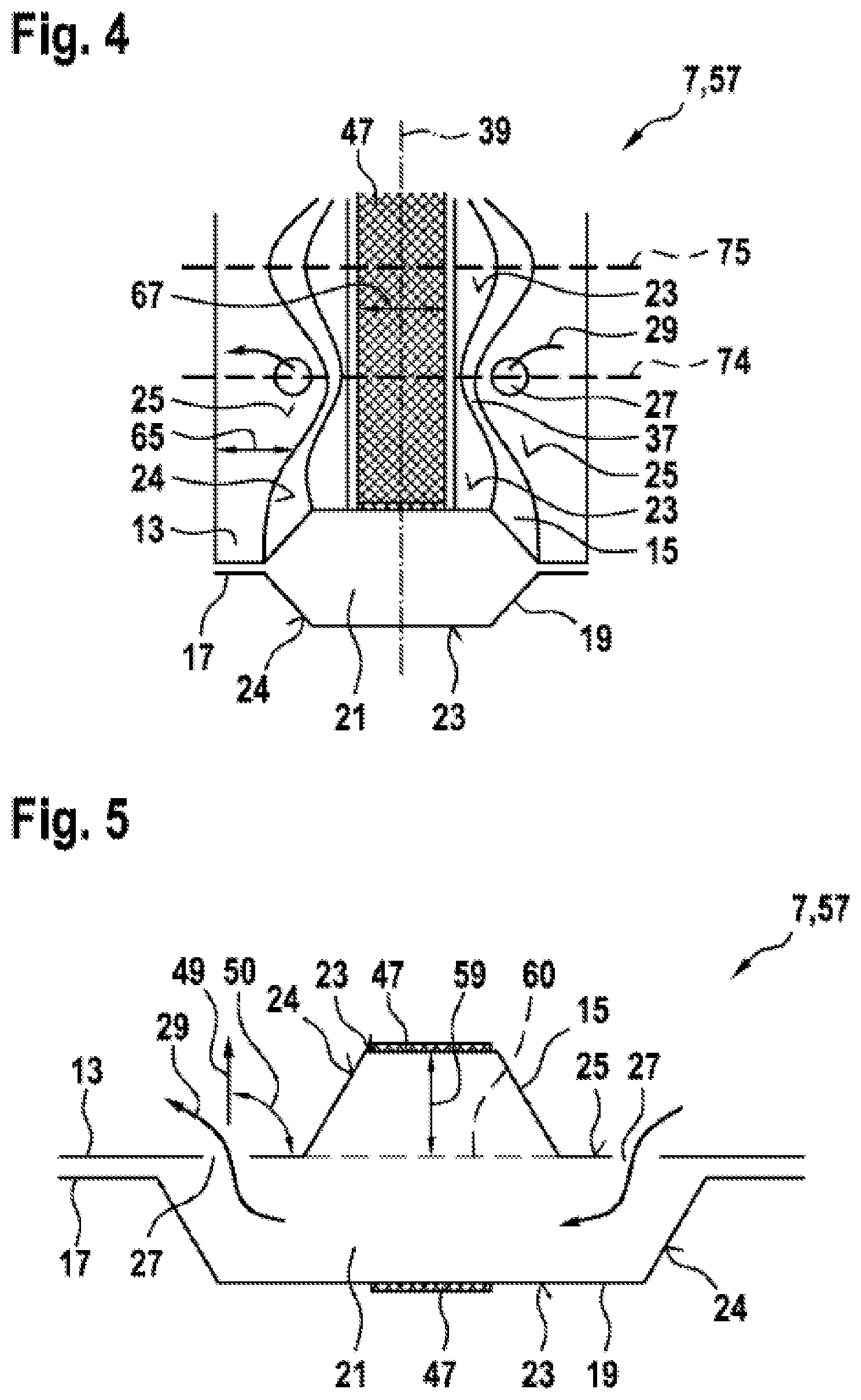 Patent US12614738 Figure 3 – Bipolar plate for an electrochemical cell, arrangement of electrochemical cells, and method for operating an arrangement of electrochemical cells