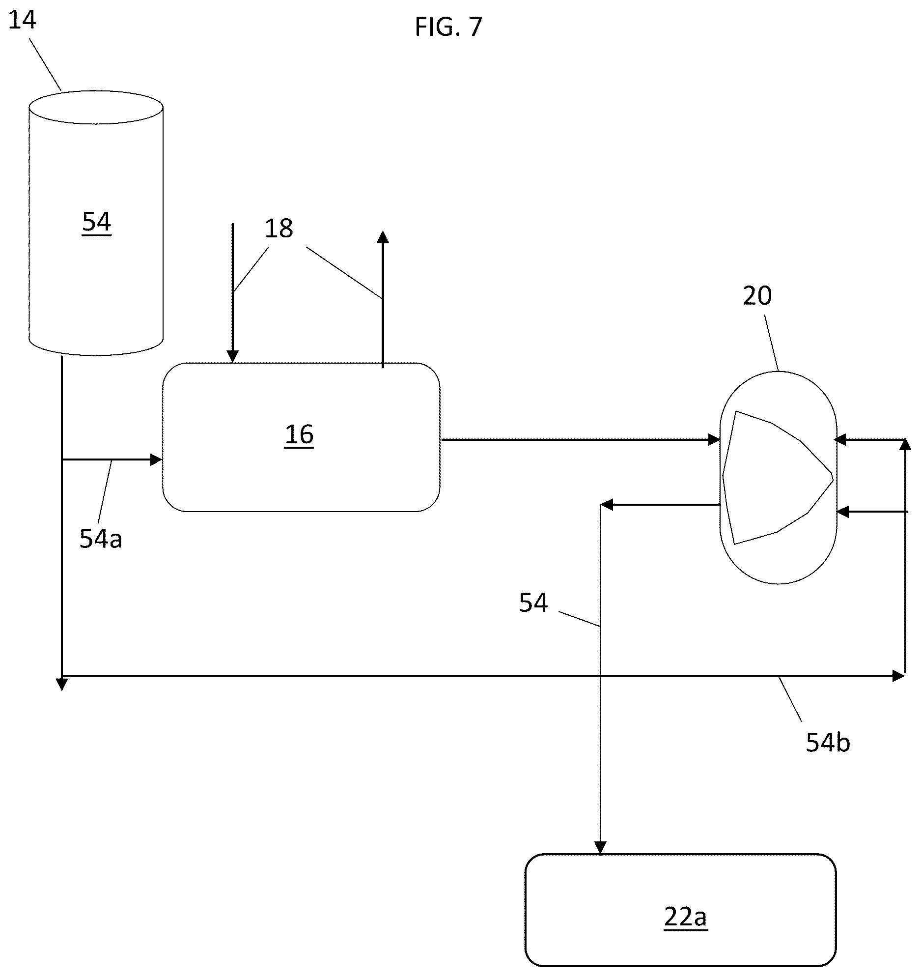 Patent US12614740 Figure 7 – Auxiliary power generation and cooling systems on liquid hydrogen fueled aircraft